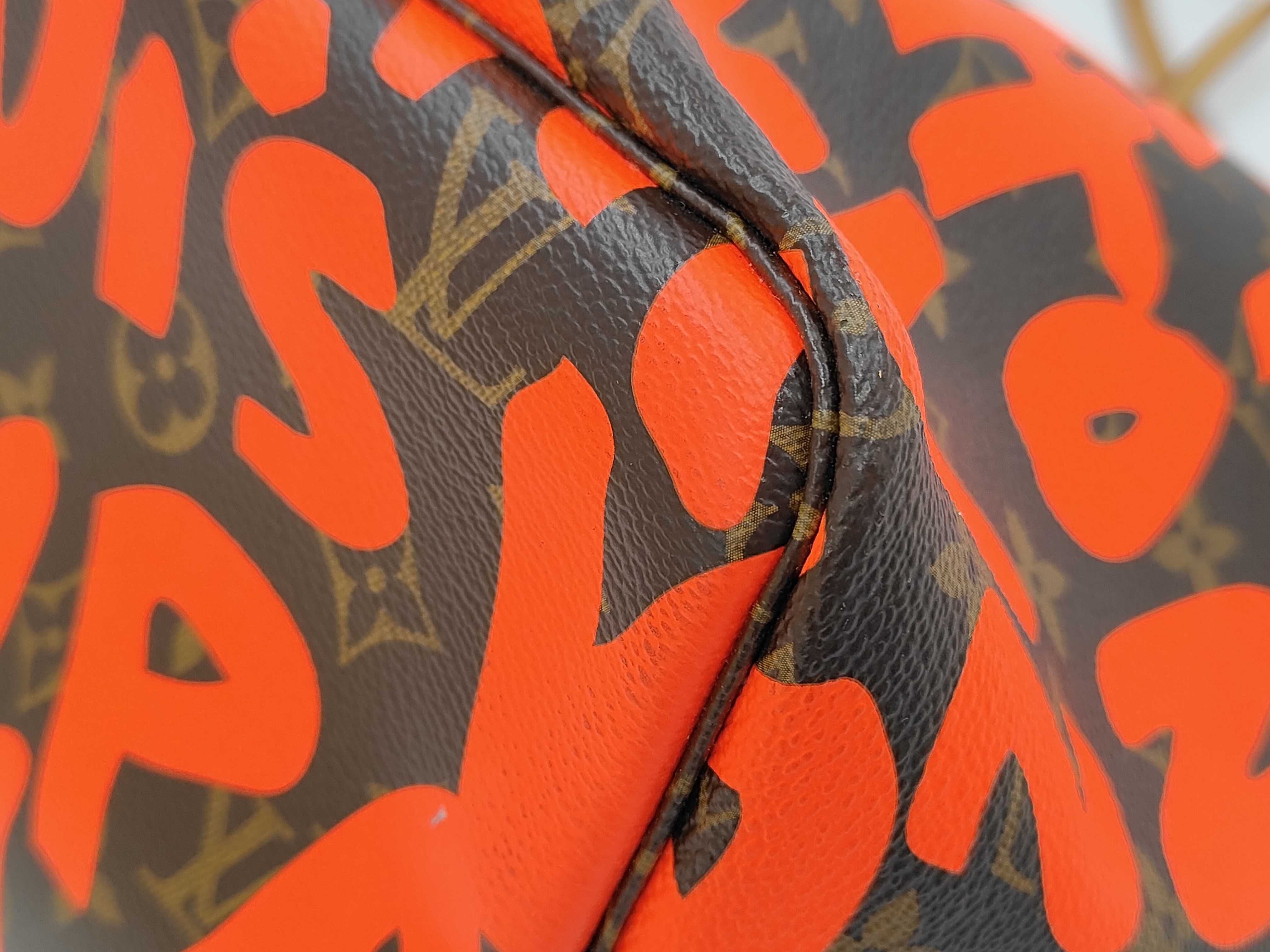 Neverfull GM Monogram Graffiti Brown GP Tote Bag — view 7