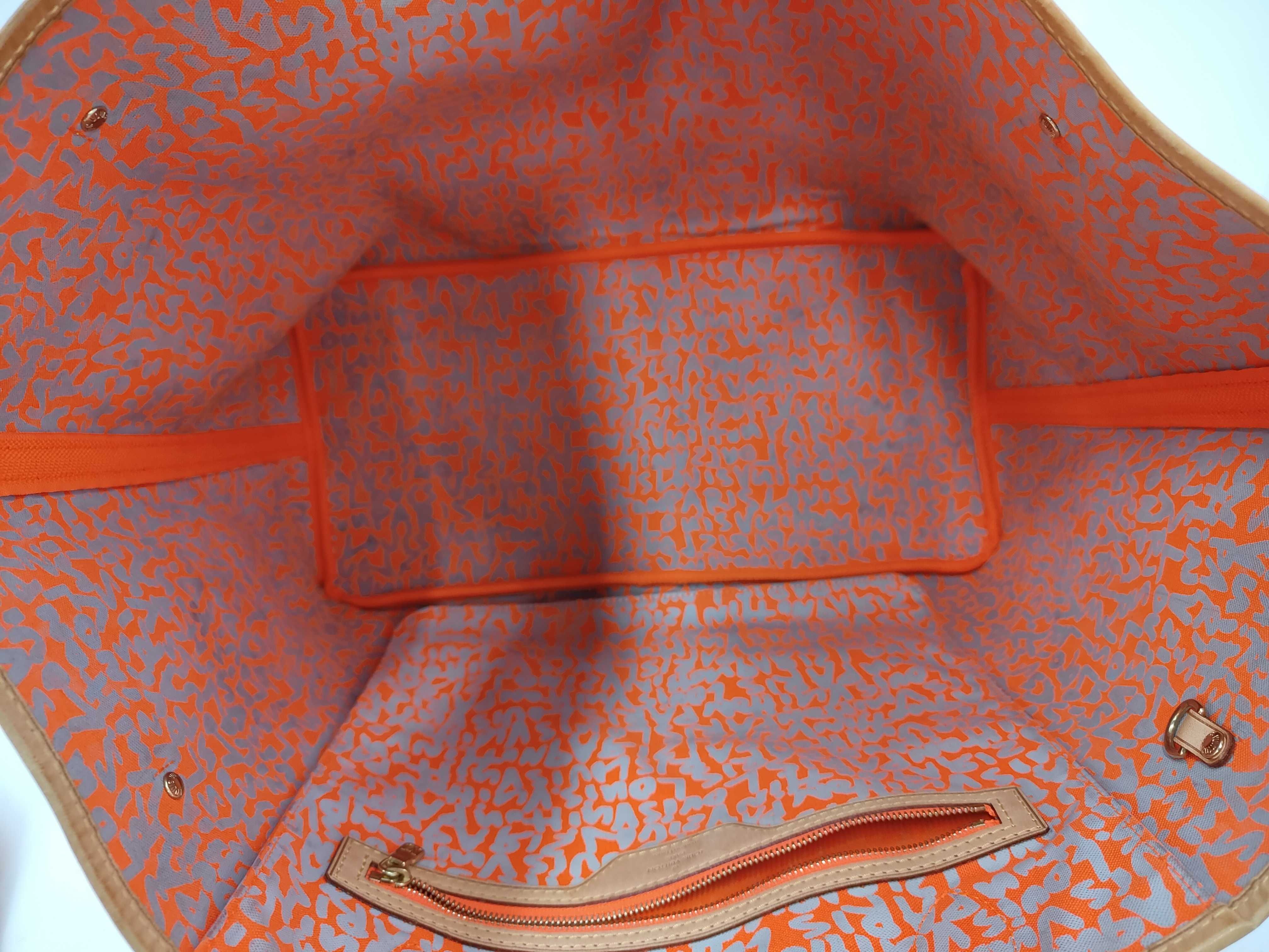 Neverfull GM Monogram Graffiti Brown GP Tote Bag — view 9