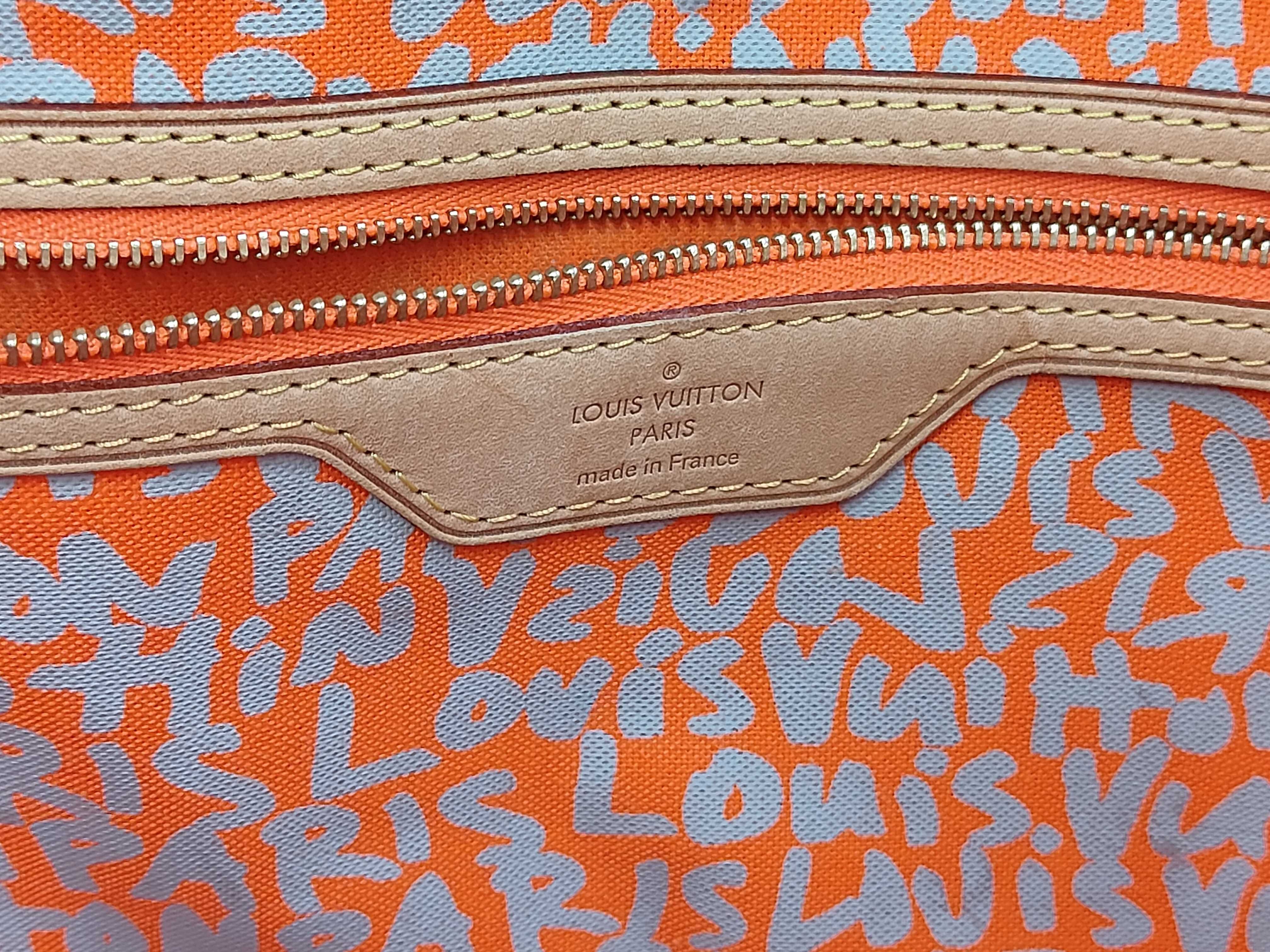 Neverfull GM Monogram Graffiti Brown GP Tote Bag — view 10