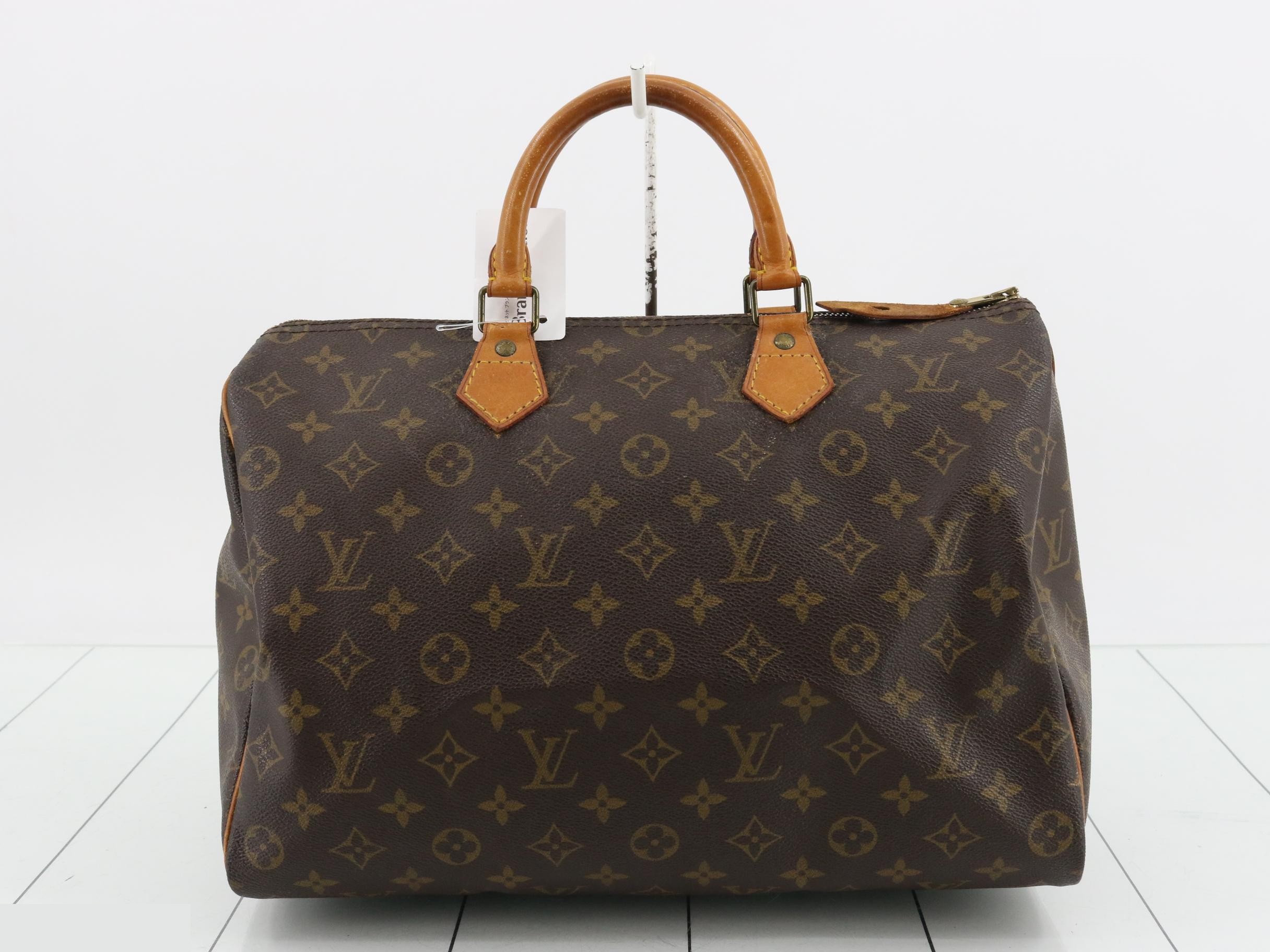 Speedy 35 Monogram Brown Handbag