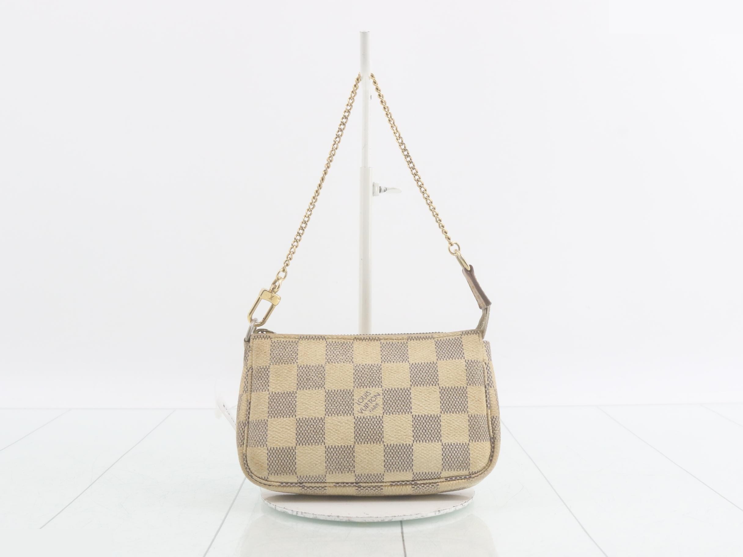Mini Pochette Accessoires Azur