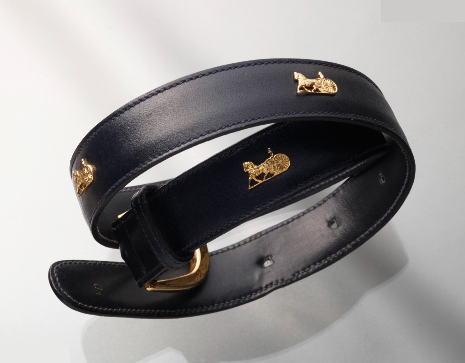 Leather belt — view 2
