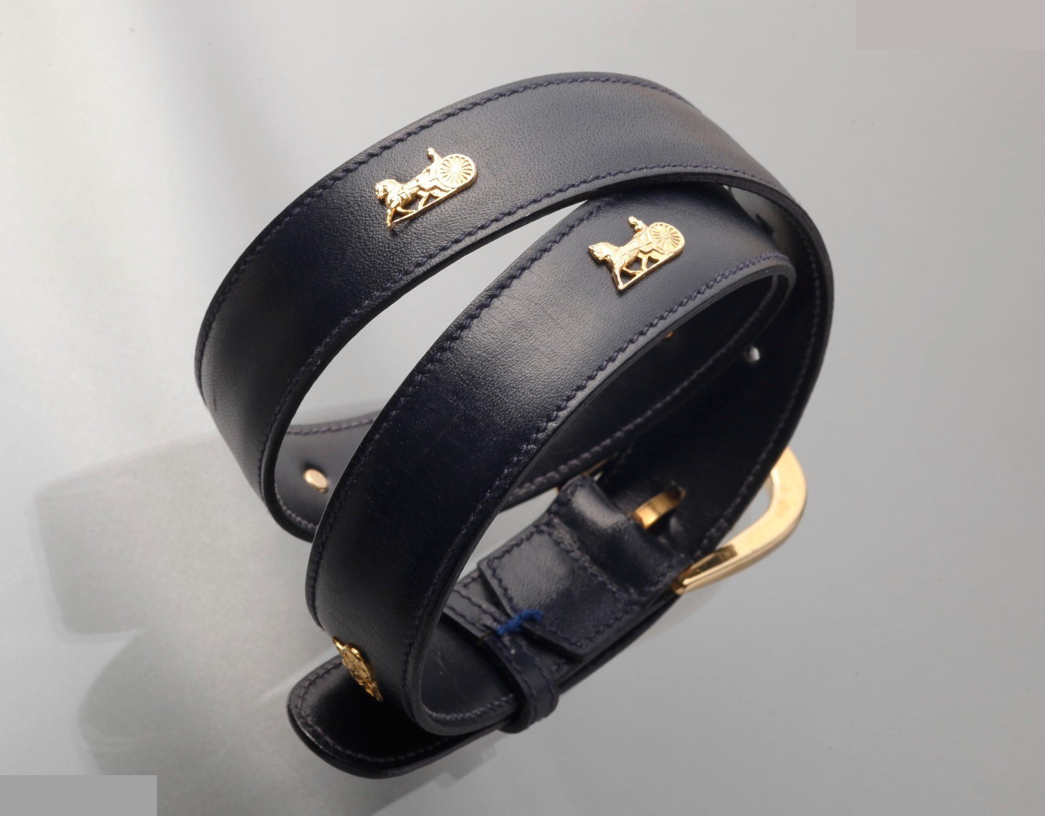 Leather belt — view 4