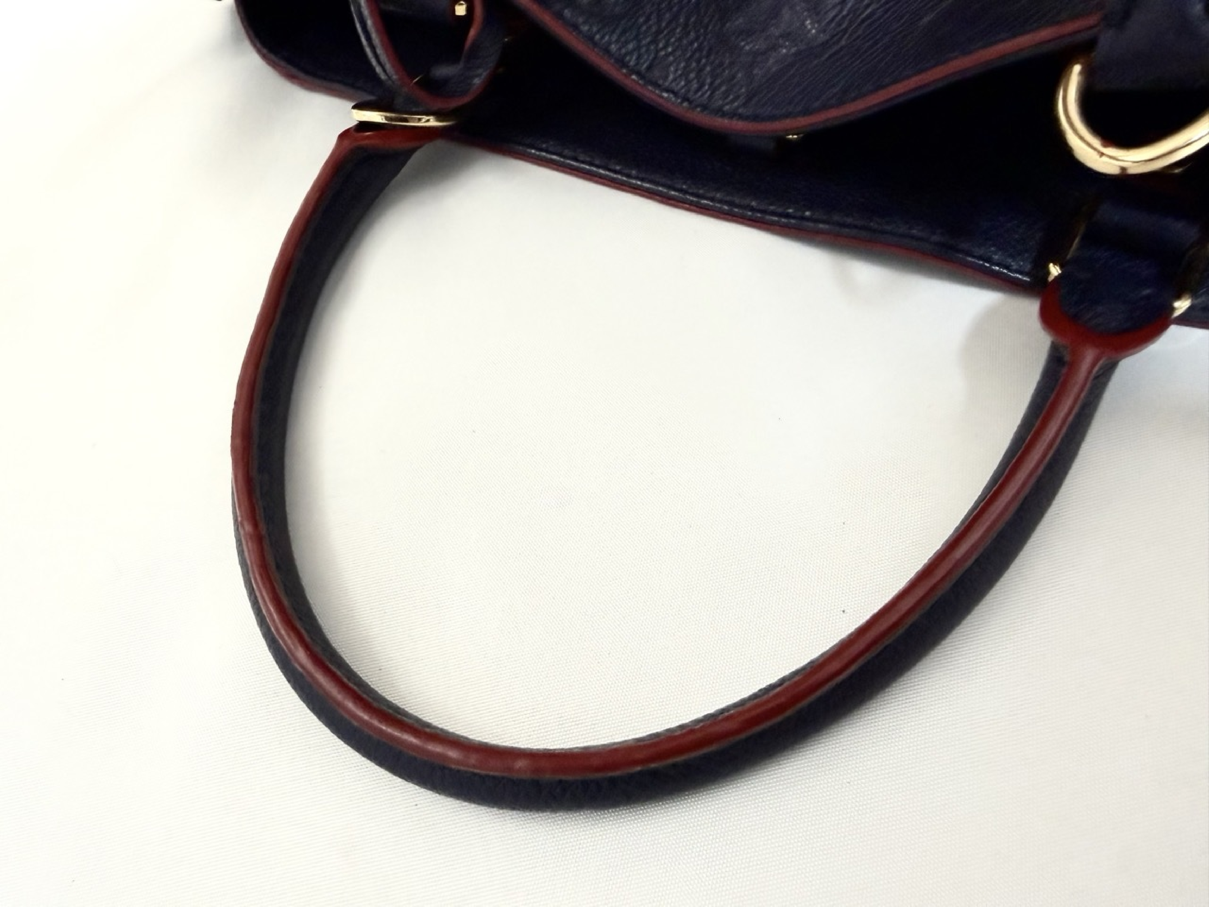 Monogram Empreinte Montaigne Navy MM M42746 2-Way Handbag — view 7