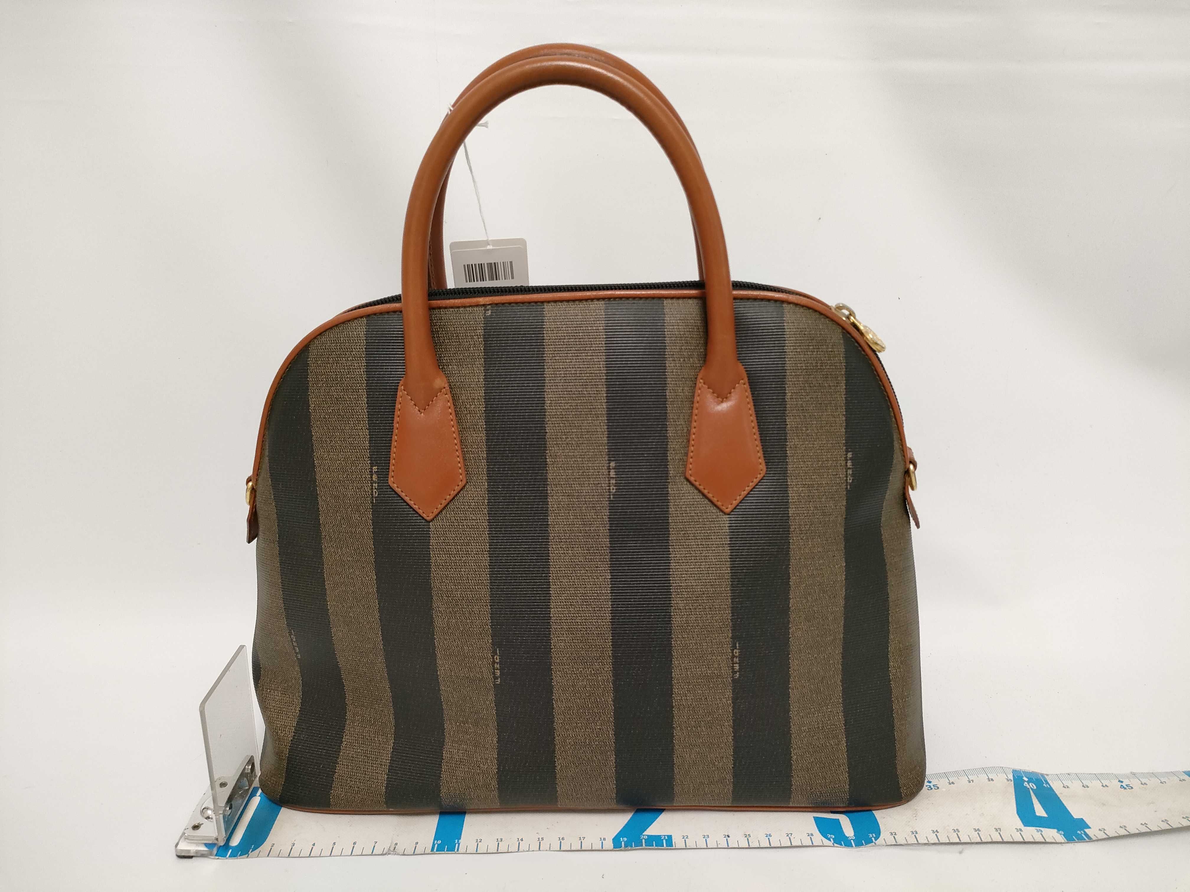 Pecan Pattern Handbag / PVC Handbag — view 2