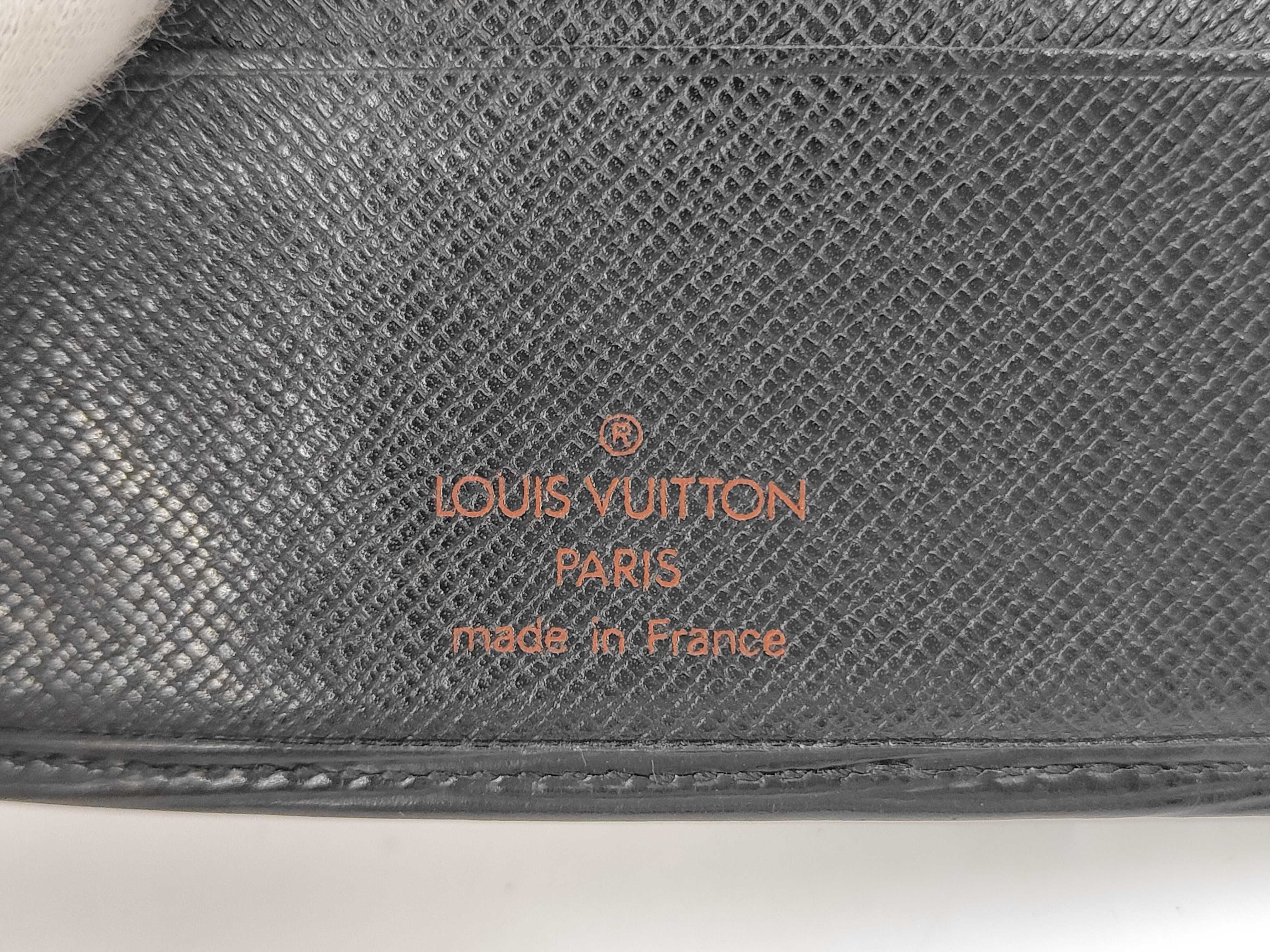 Epi Portefeuille Cartes Crédit Monnaie Noir VI0918 Wallet — view 11