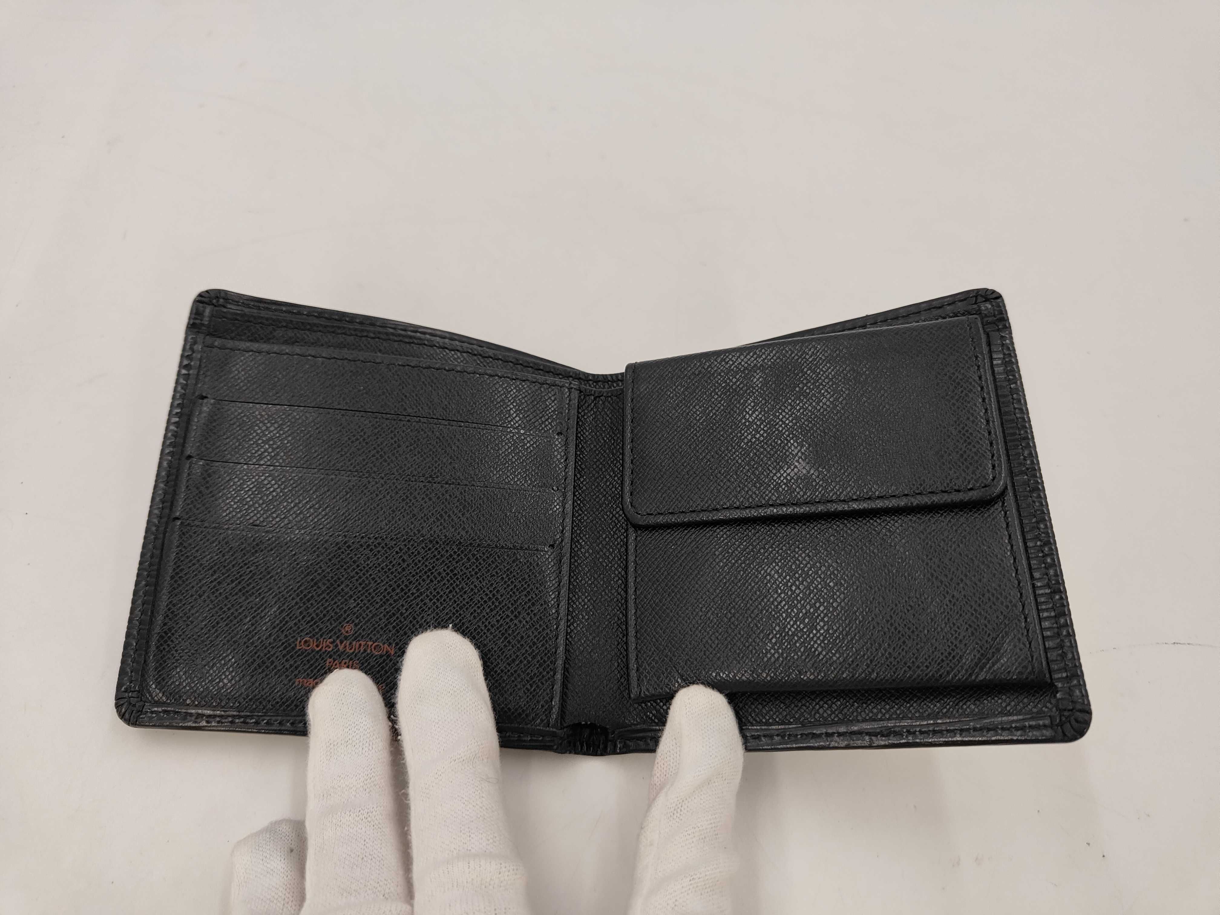 Epi Portefeuille Cartes Crédit Monnaie Noir VI0918 Wallet — view 7