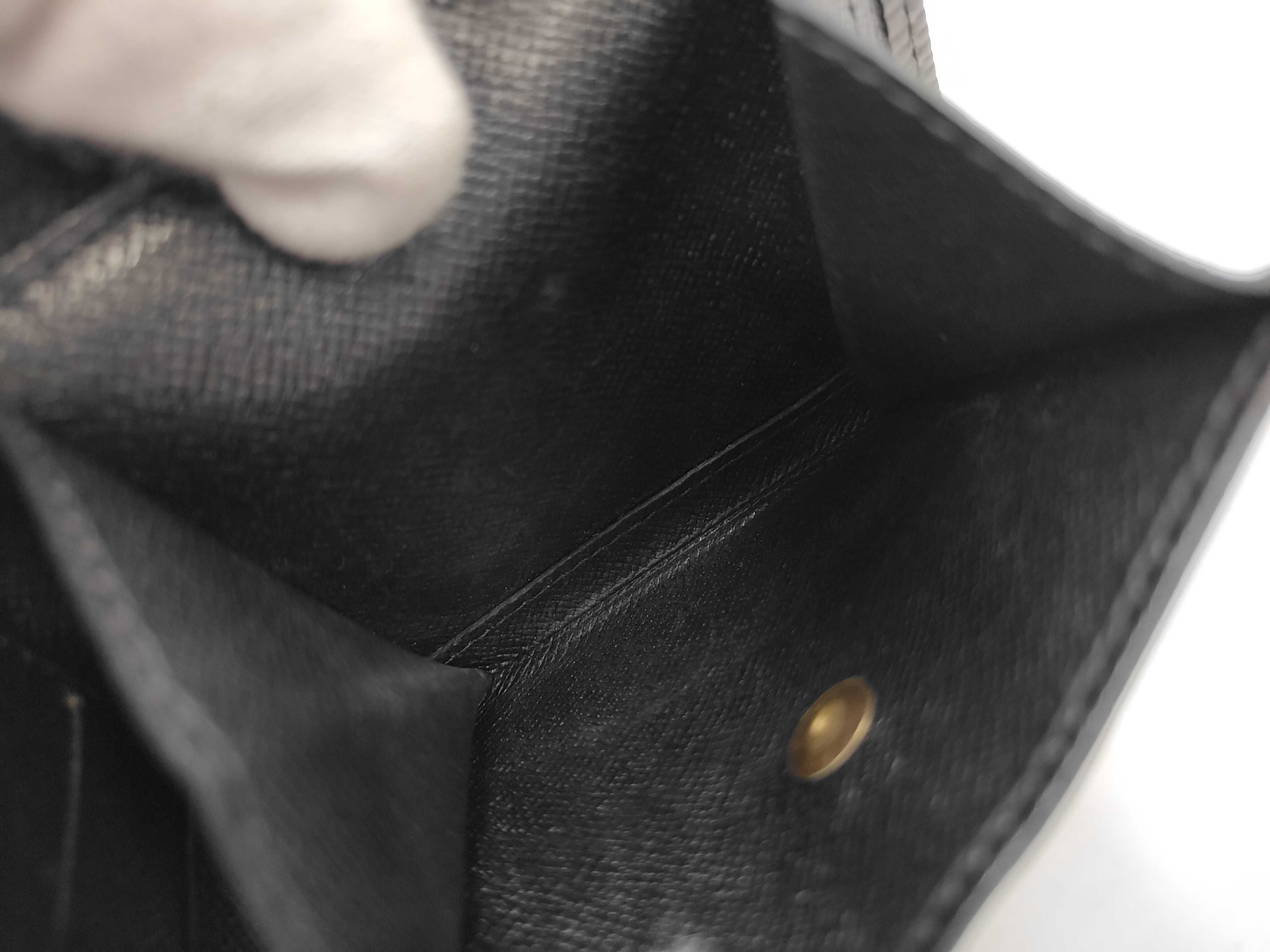 Epi Portefeuille Cartes Crédit Monnaie Noir VI0918 Wallet — view 10