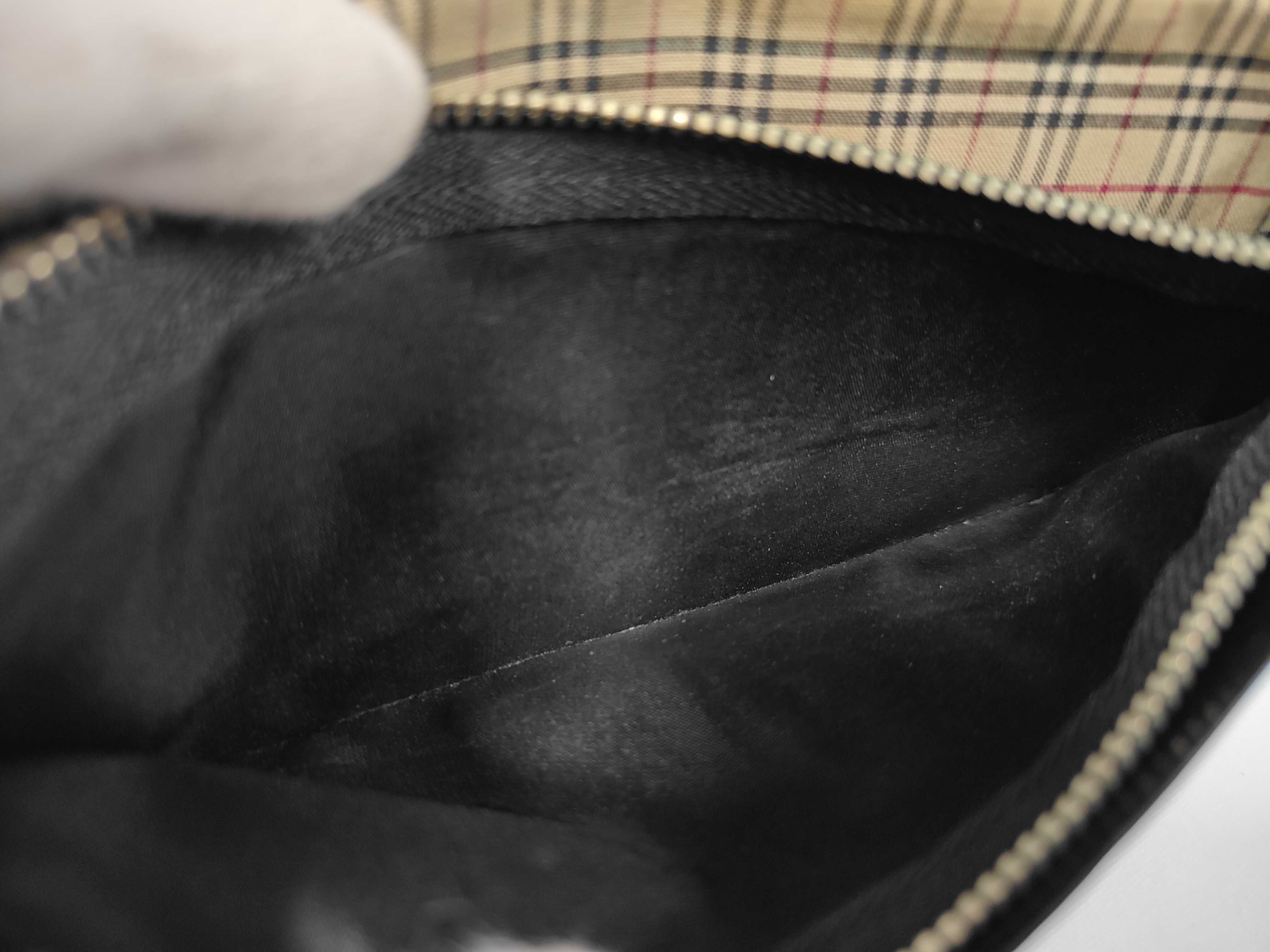 Leather Long Wallet Black Wallet — view 9