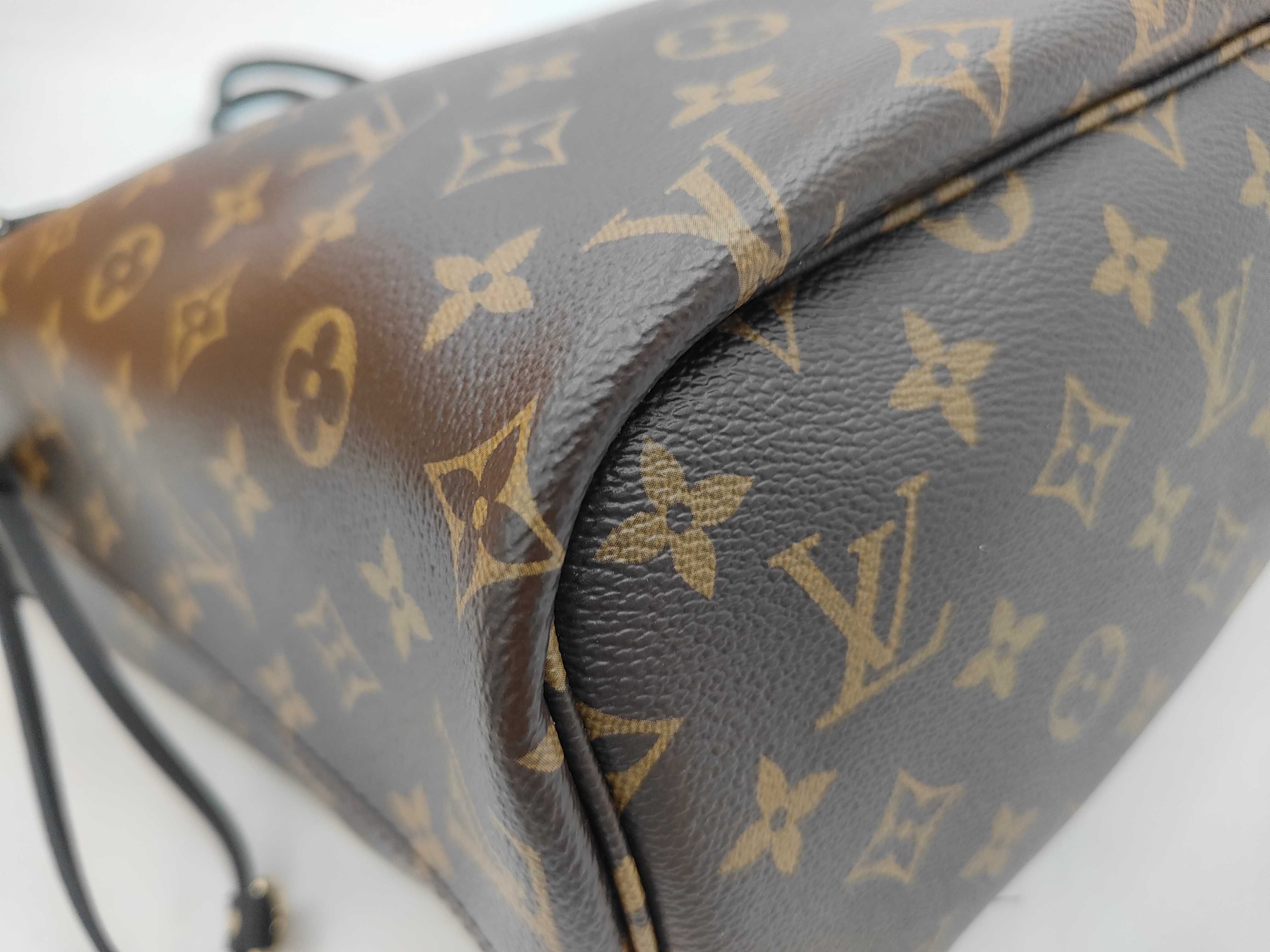 Neverfull MM Inside Out Black Tote Bag — view 6