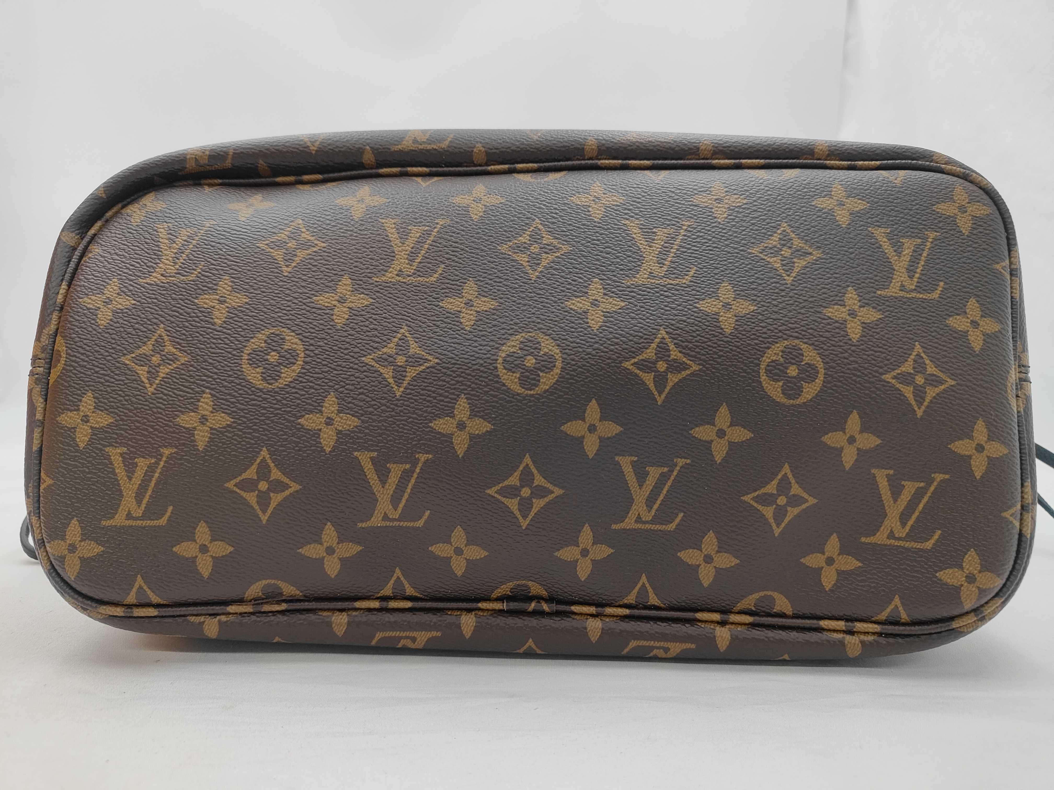 Neverfull MM Inside Out Black Tote Bag — view 7
