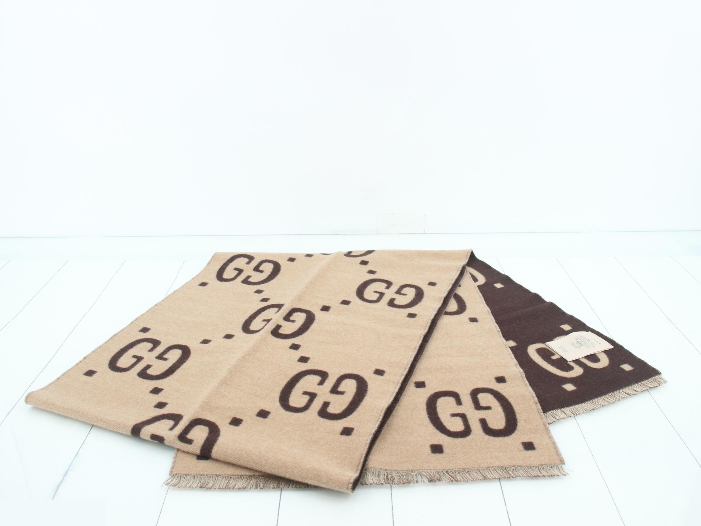 GG Reversible Stole (with tags) — view 3