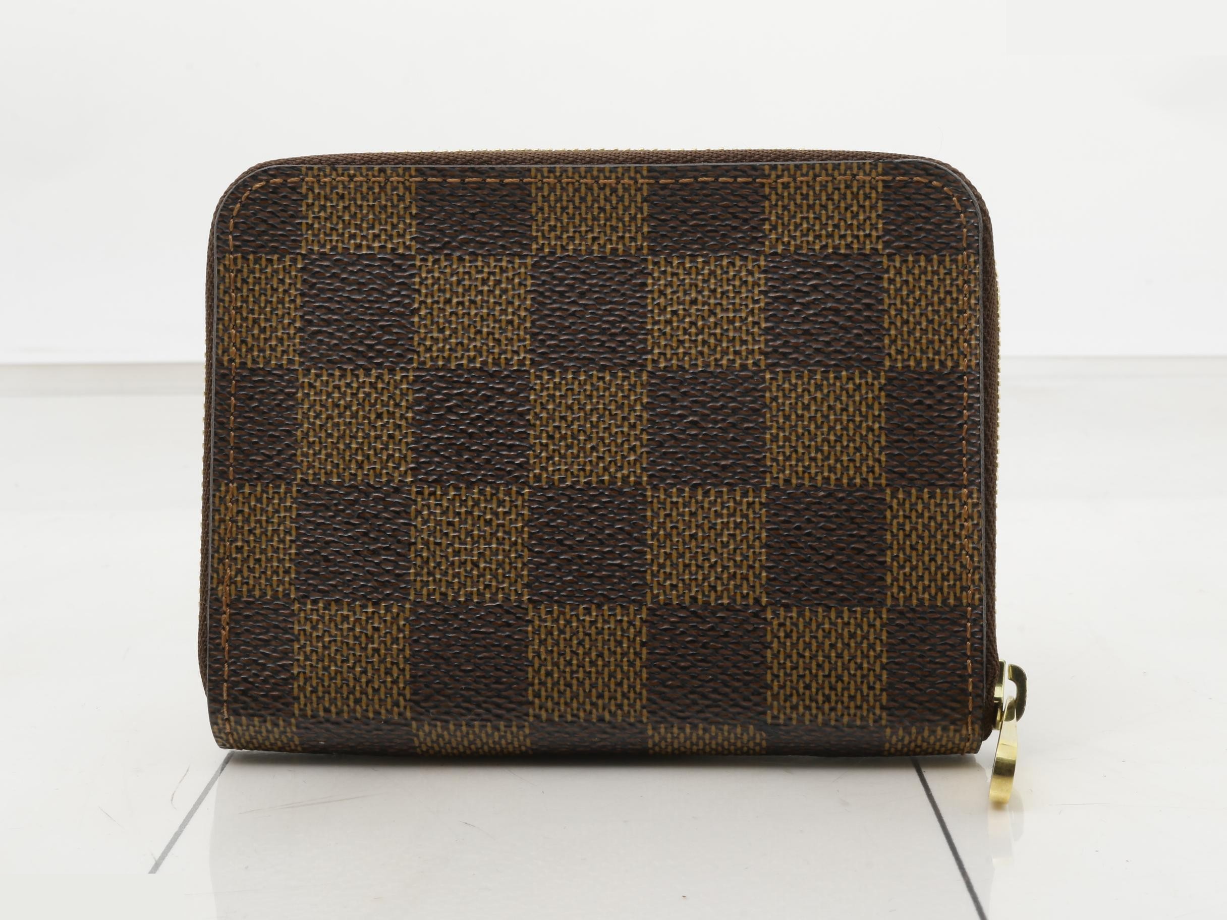 Zippy Coin Purse, Brown — view 2