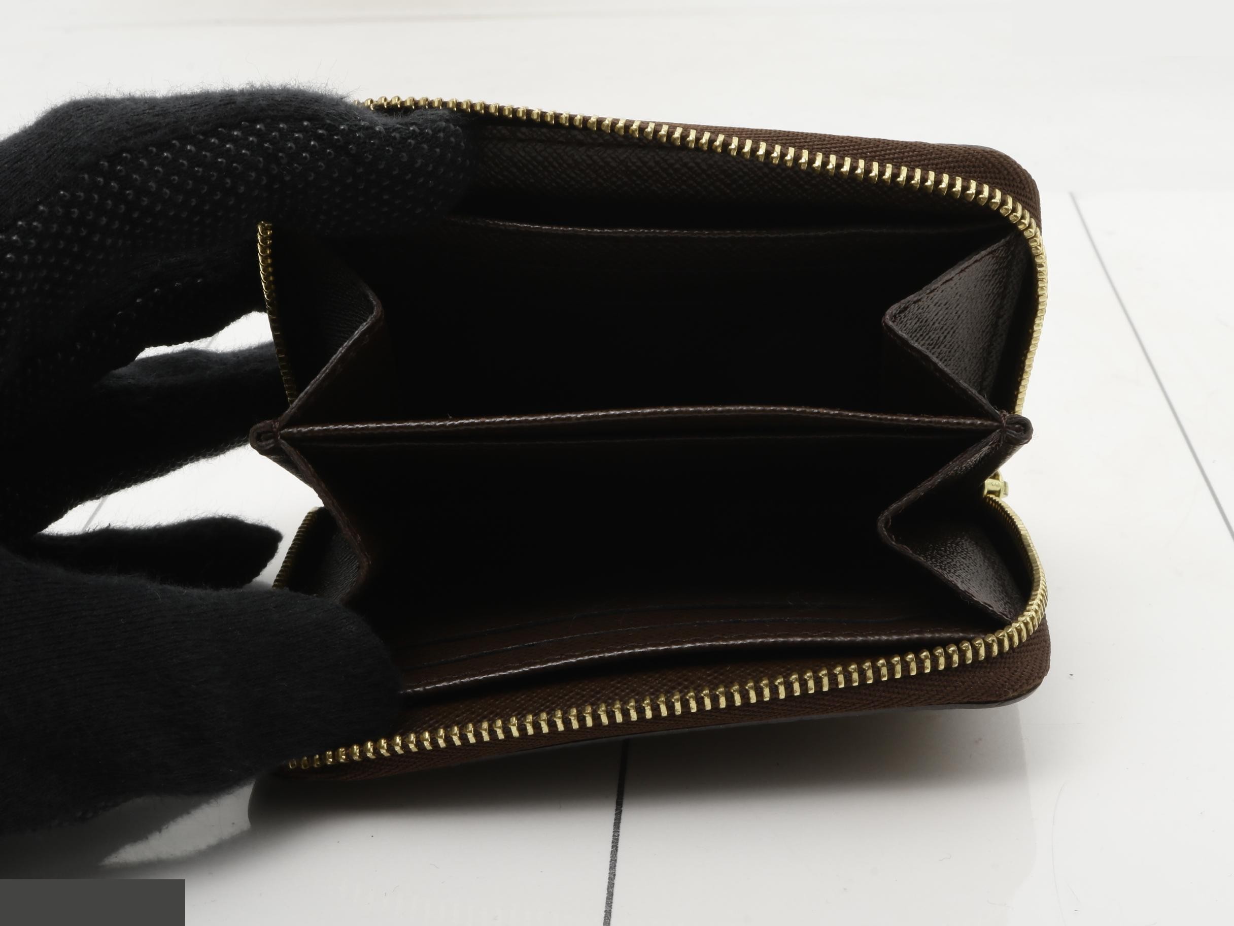 Zippy Coin Purse, Brown — view 4