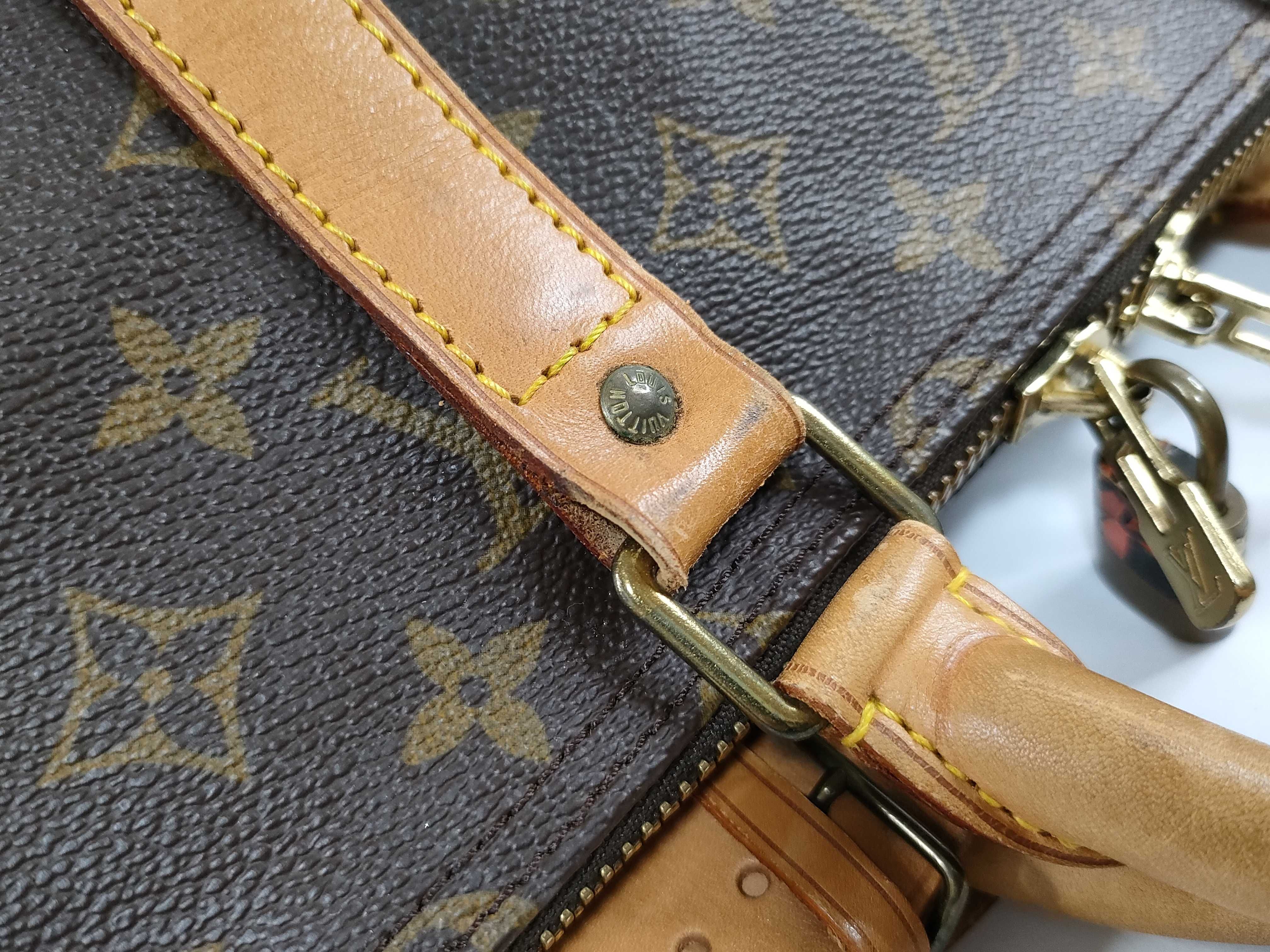 Monogram M41424 Keepall 55 Boston Bag — view 7