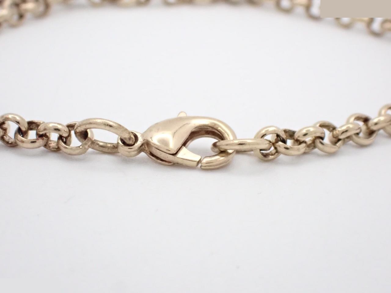 Other items in the line: Precious metal bracelets and bangles (metal), wrist circumference approximately 18.5 cm. — view 3