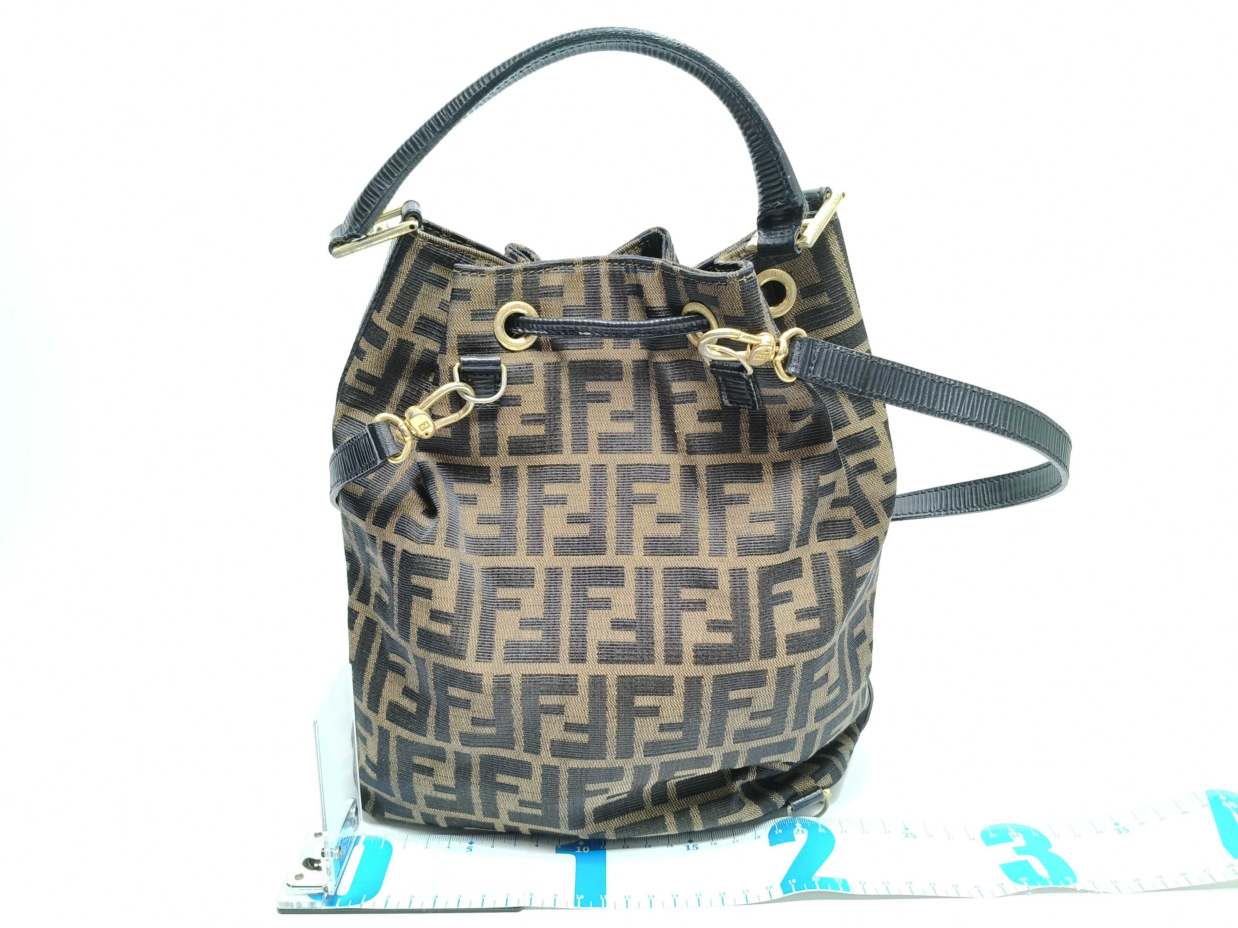 Zucca pattern drawstring handbag — view 2