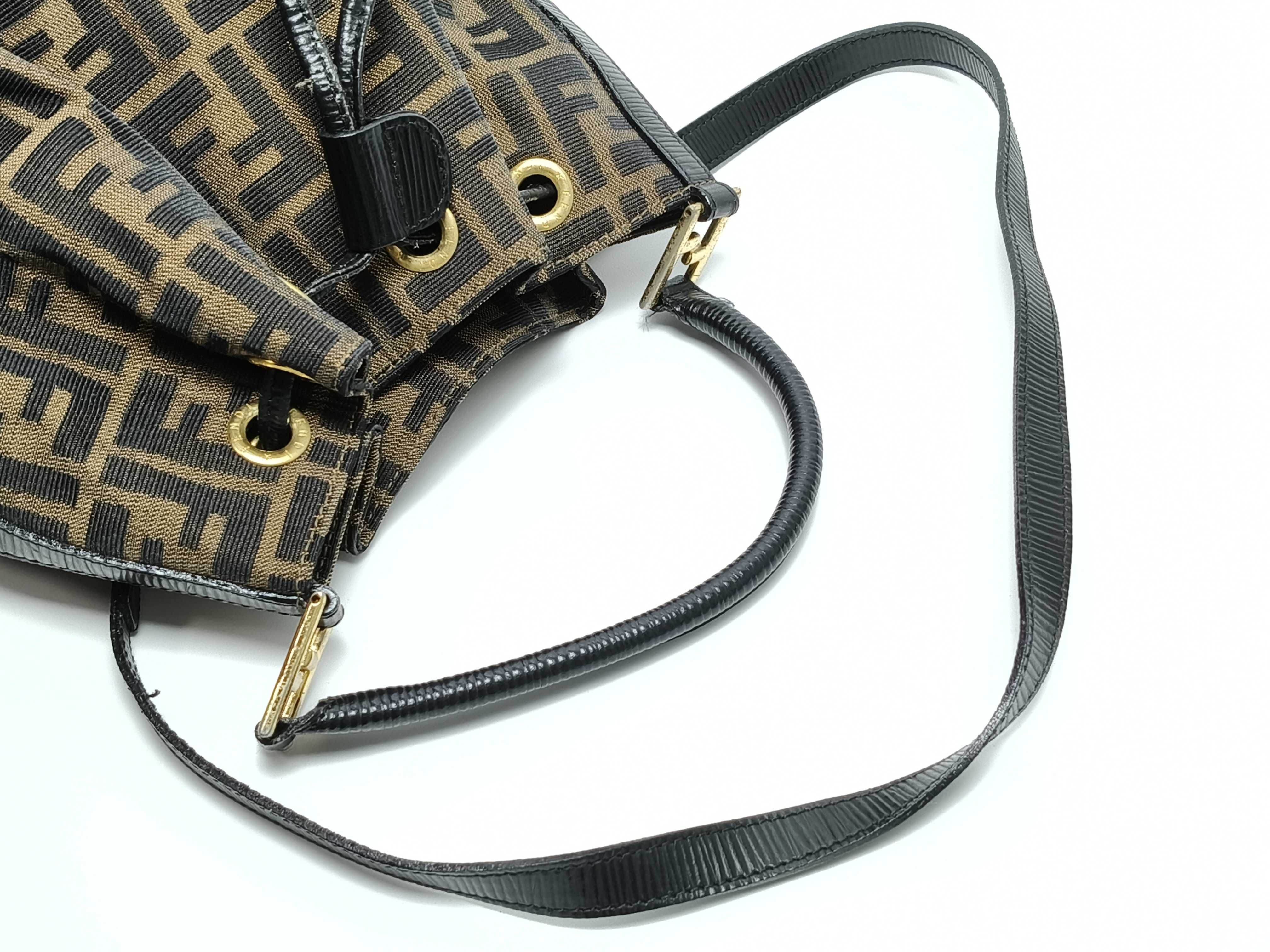 Zucca pattern drawstring handbag — view 3