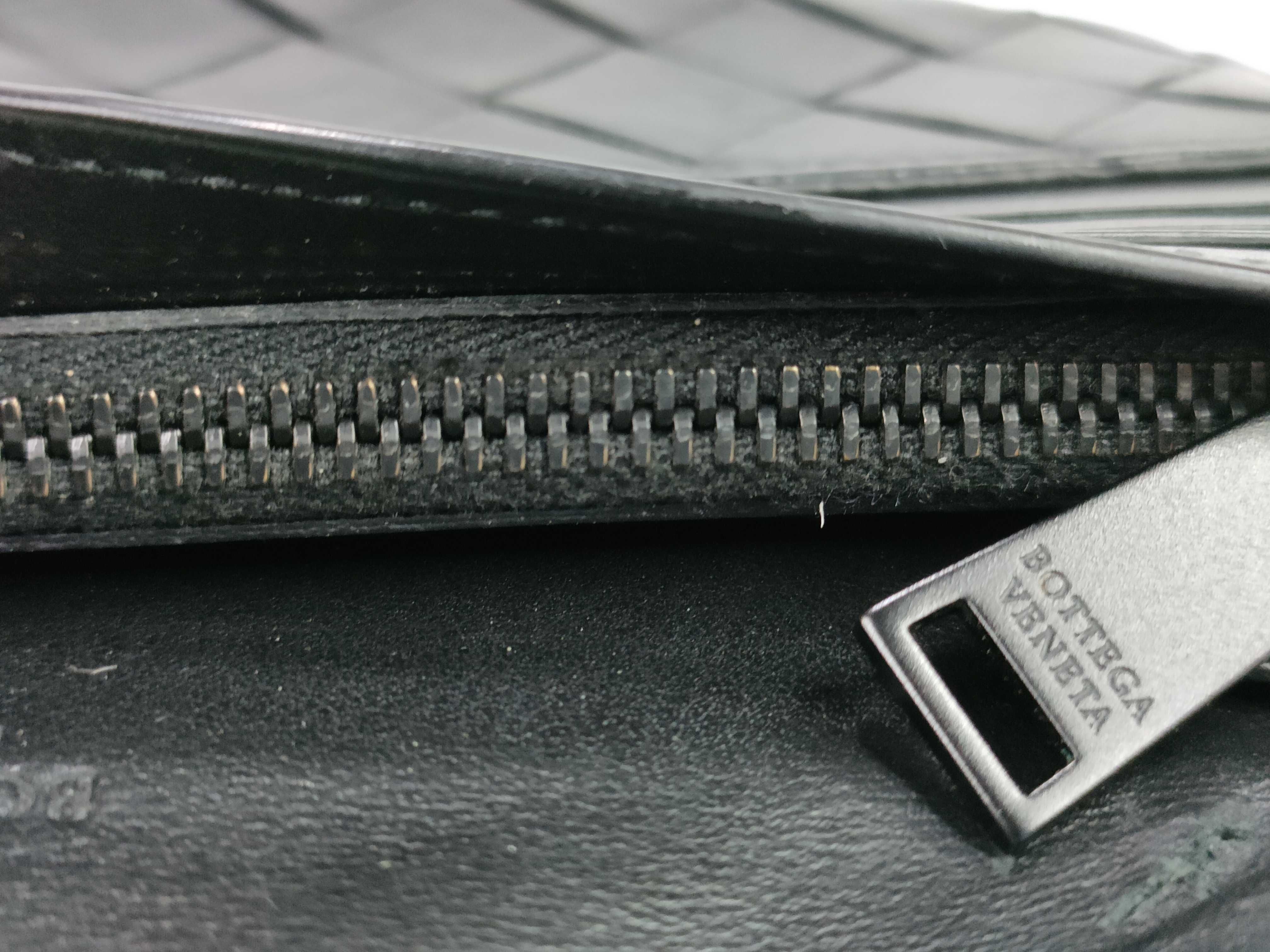 Intrecciato Bottega Veneta Intrecciato Leather Long Wallet with Coin Case Wallet — view 8