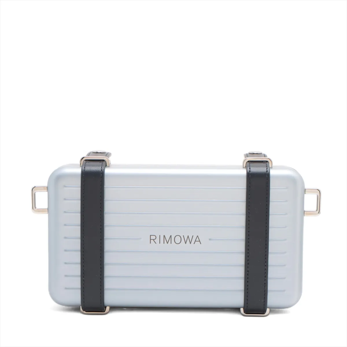 x Rimowa Personal Aluminum Shoulder Bag Silver — view 2
