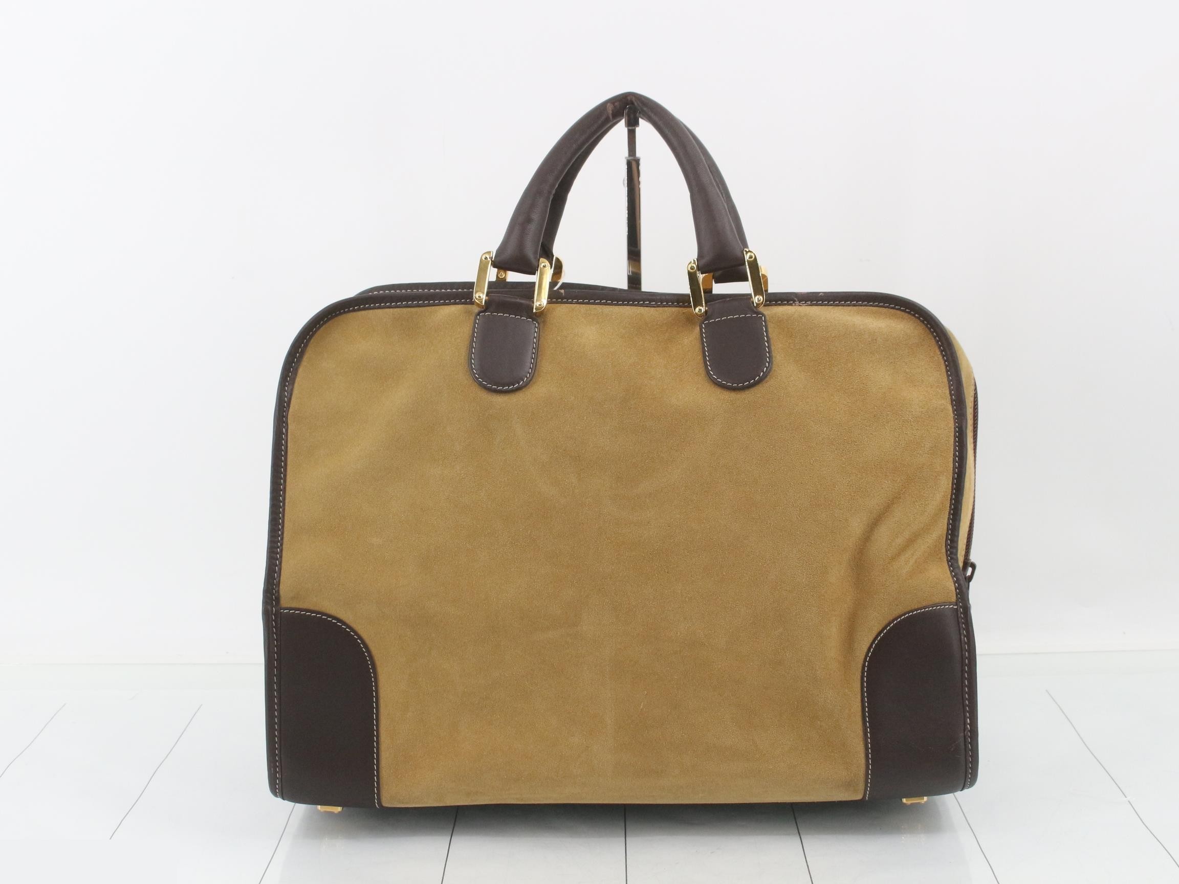 Amazona suede/leather handbag — view 2