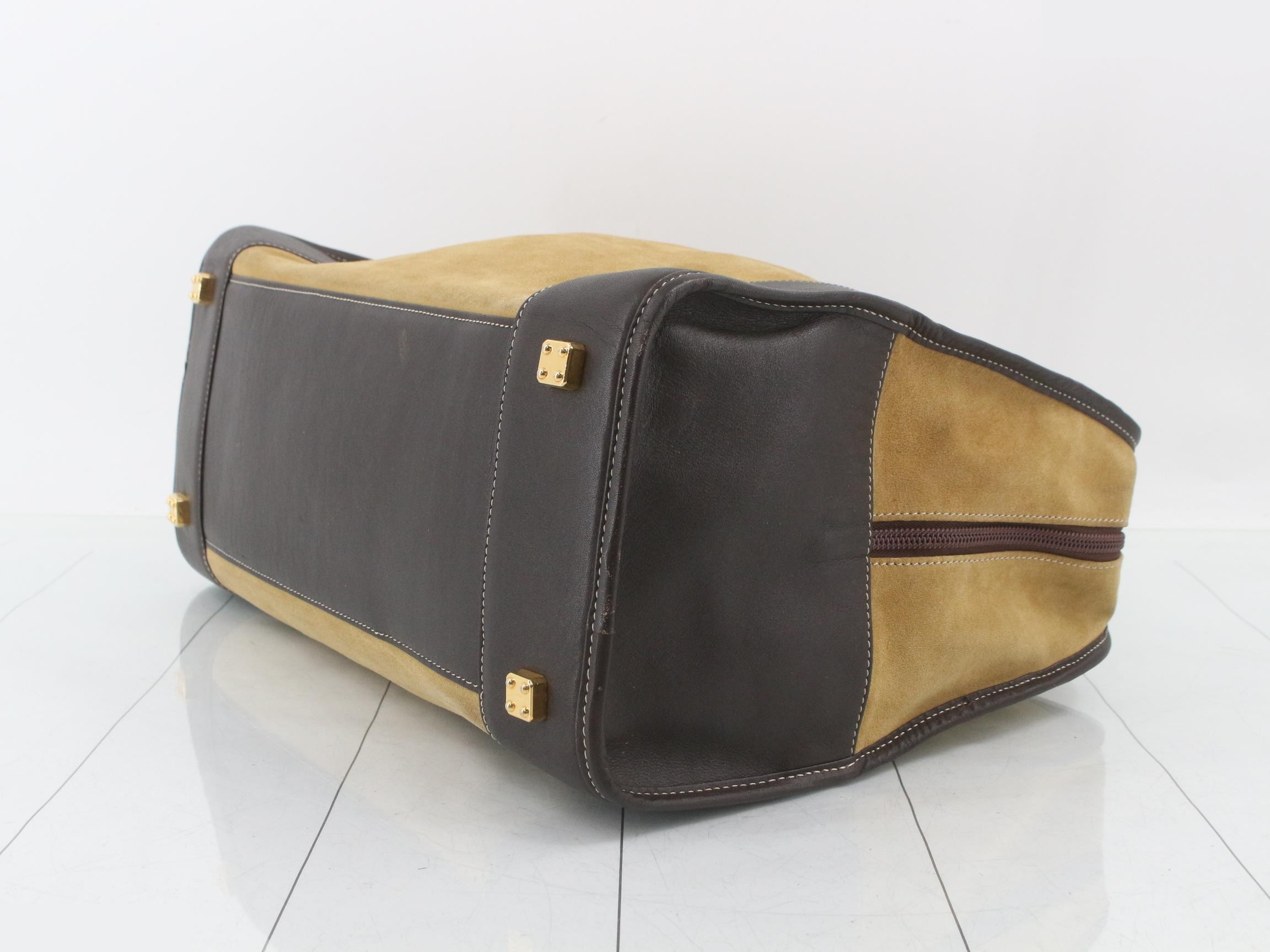 Amazona suede/leather handbag — view 6