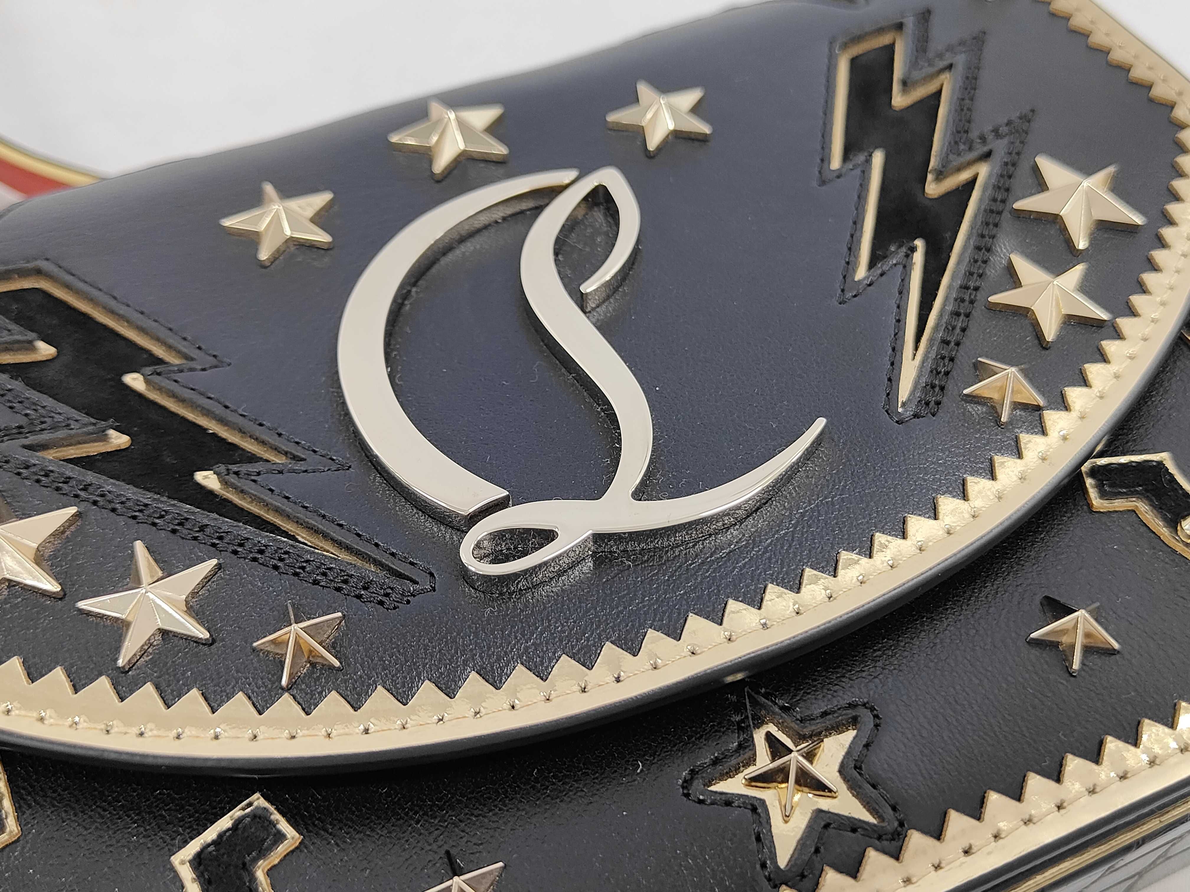 Louboutin 54 Black Shoulder Bag — view 8