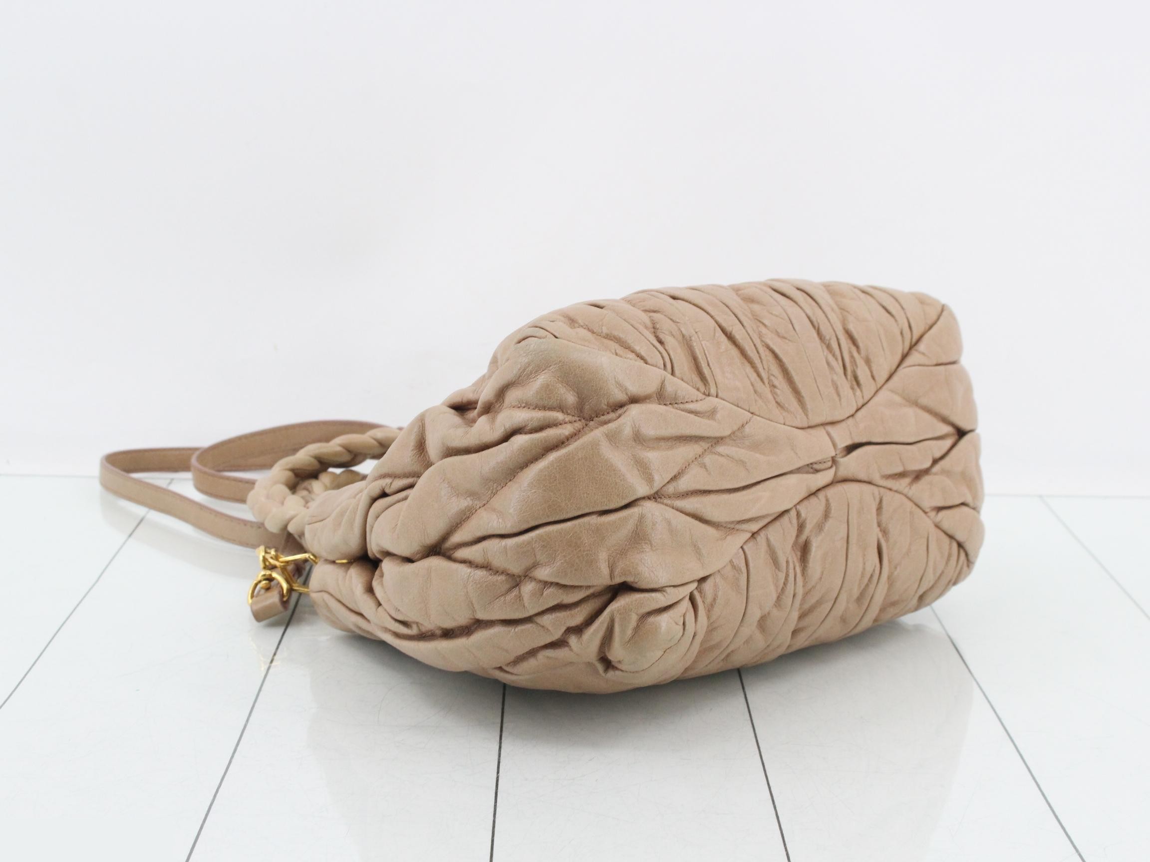 Matelassé Leather 2-Way Shoulder/Handbag — view 5