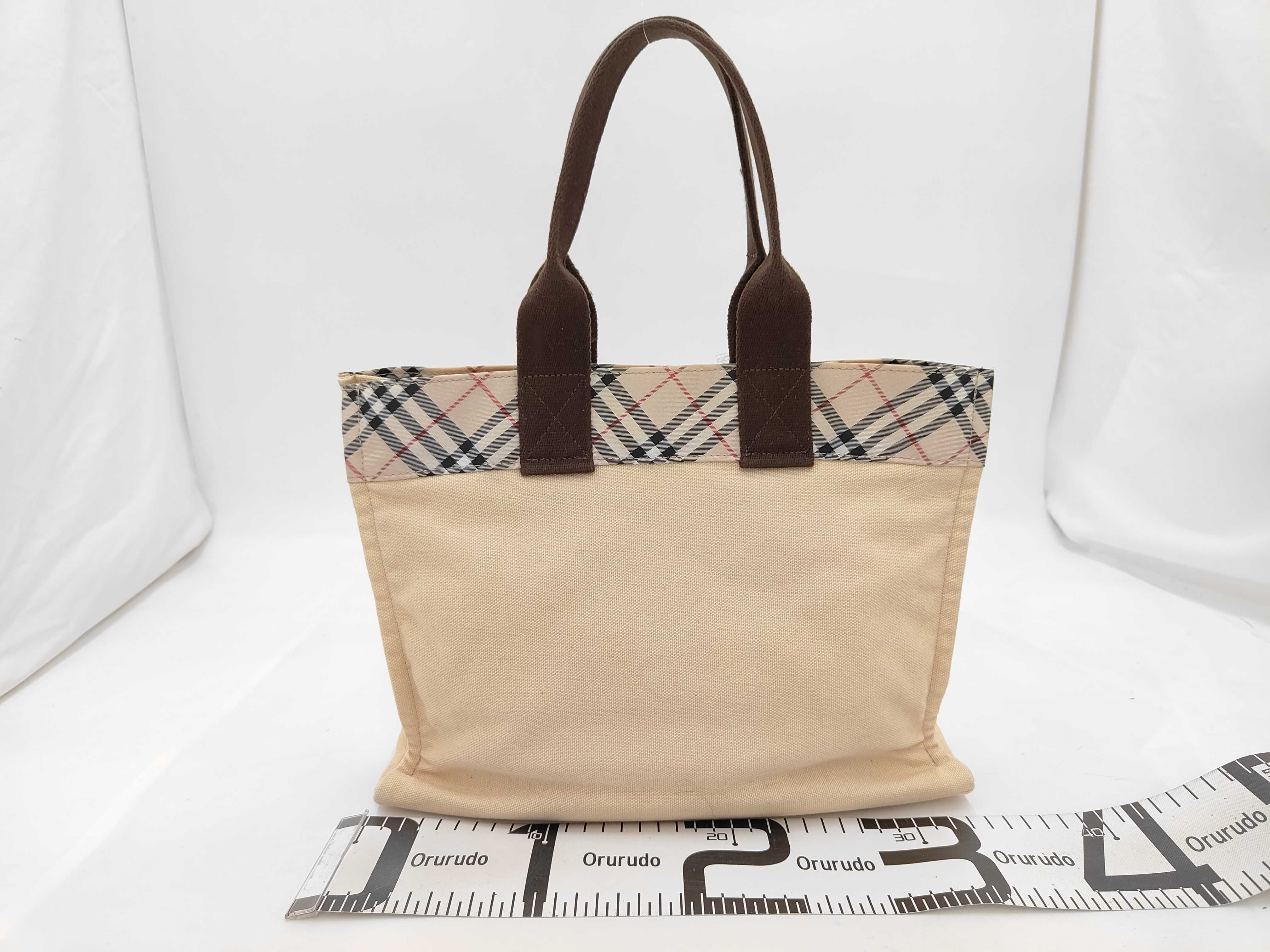 Blue Label Canvas Hand Tote Bag — view 2
