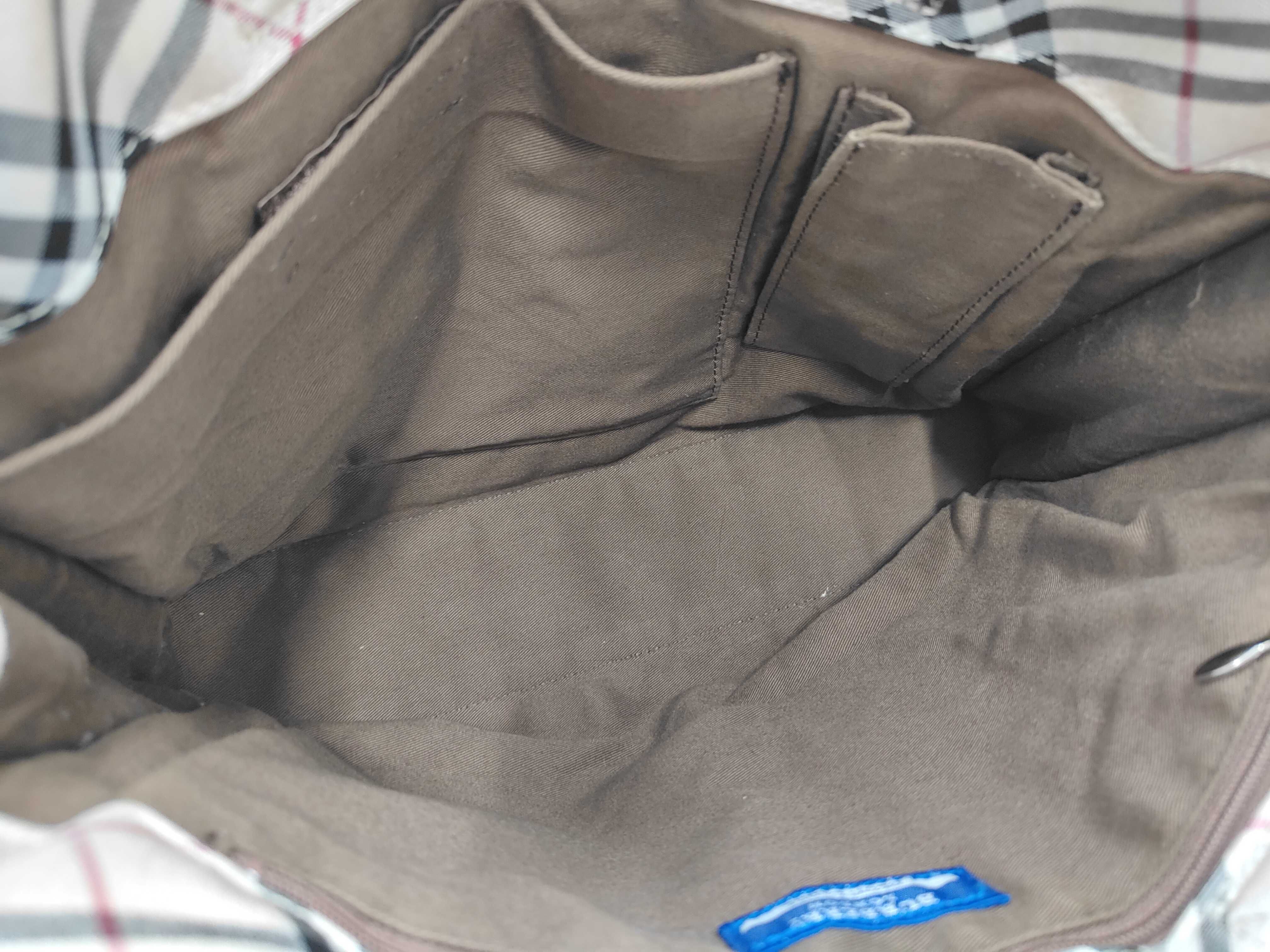 Blue Label Canvas Hand Tote Bag — view 8