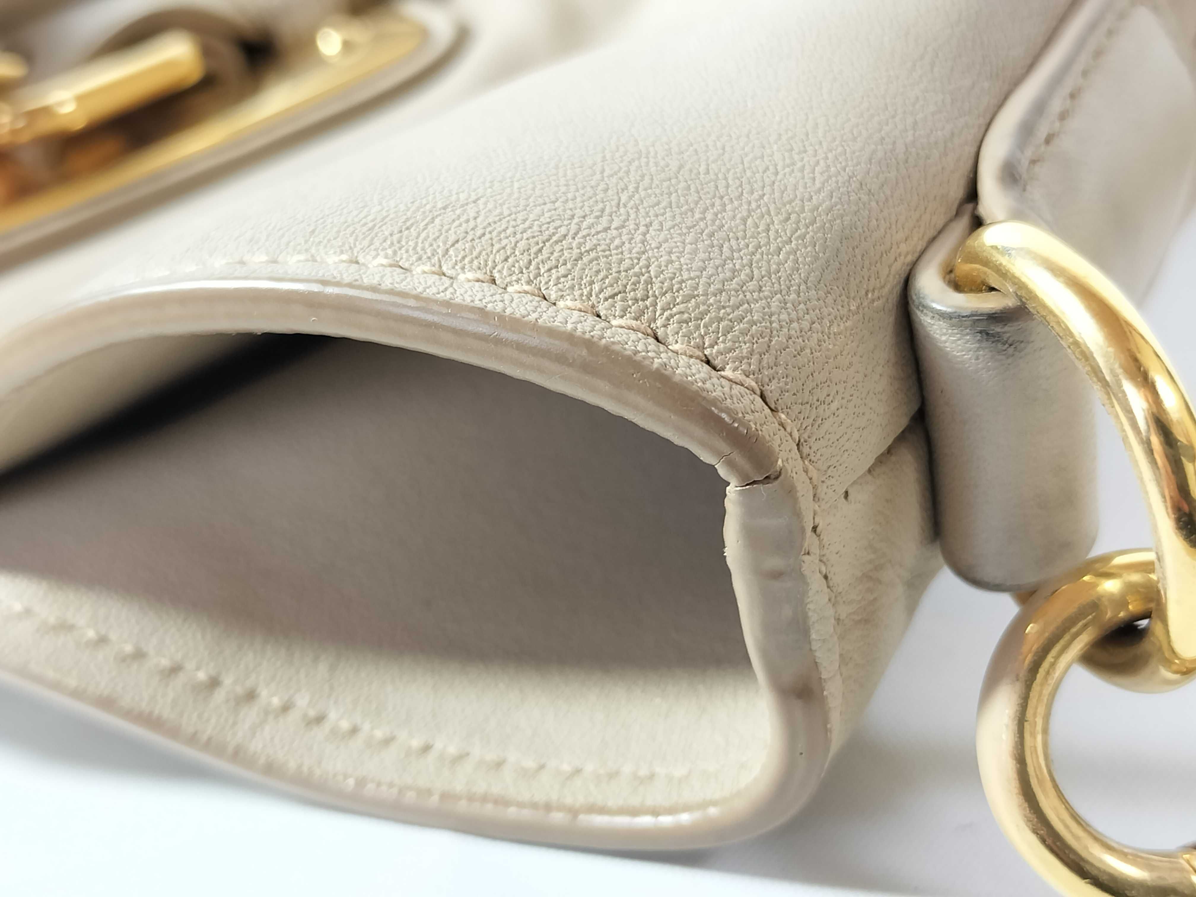 Soft Calf Leather Tote Bag 2-Way Handbag — view 12