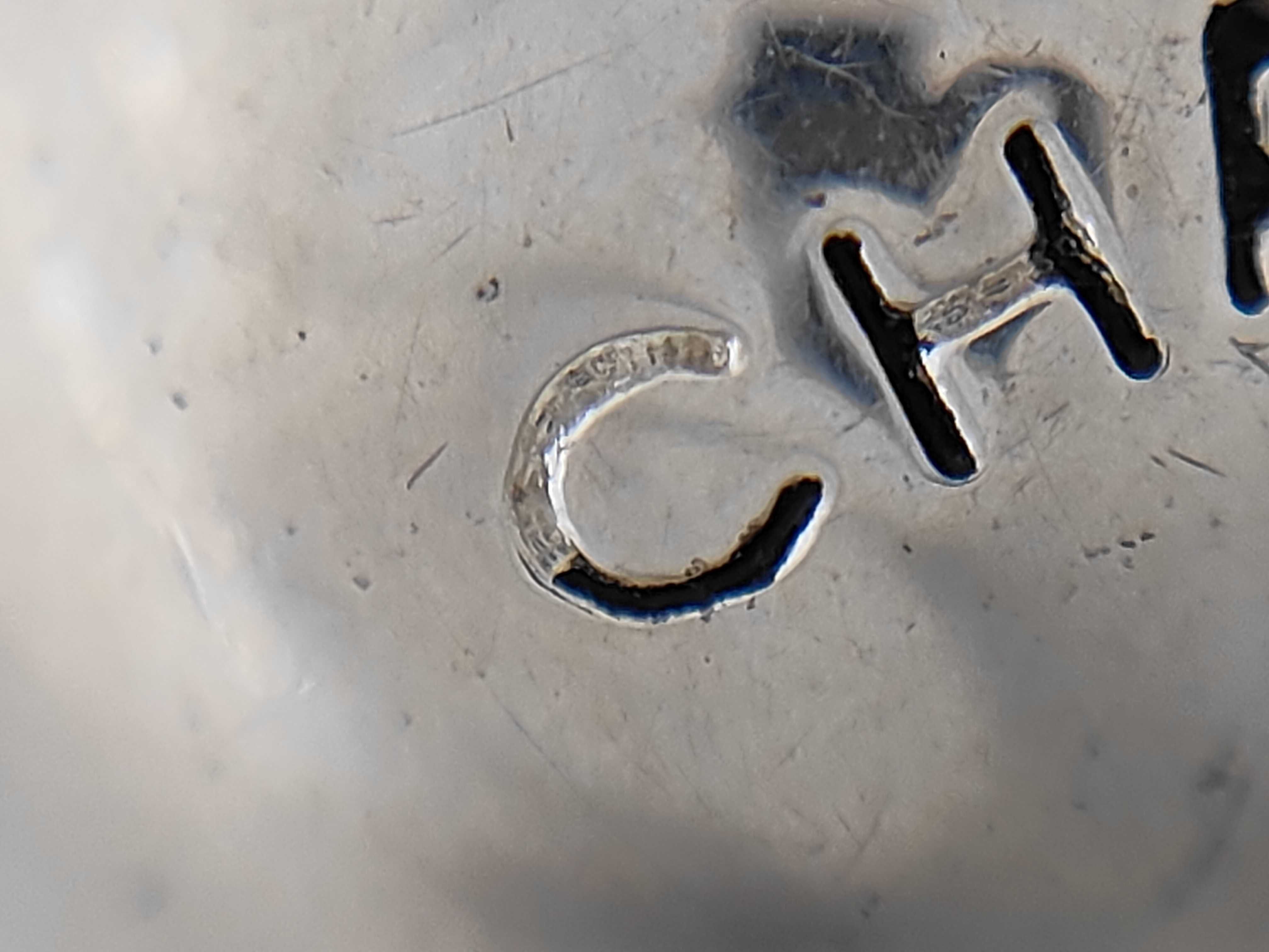 earrings, ball design, logo, silver, 98P (presumably referring to a specific brand or brand). — view 5