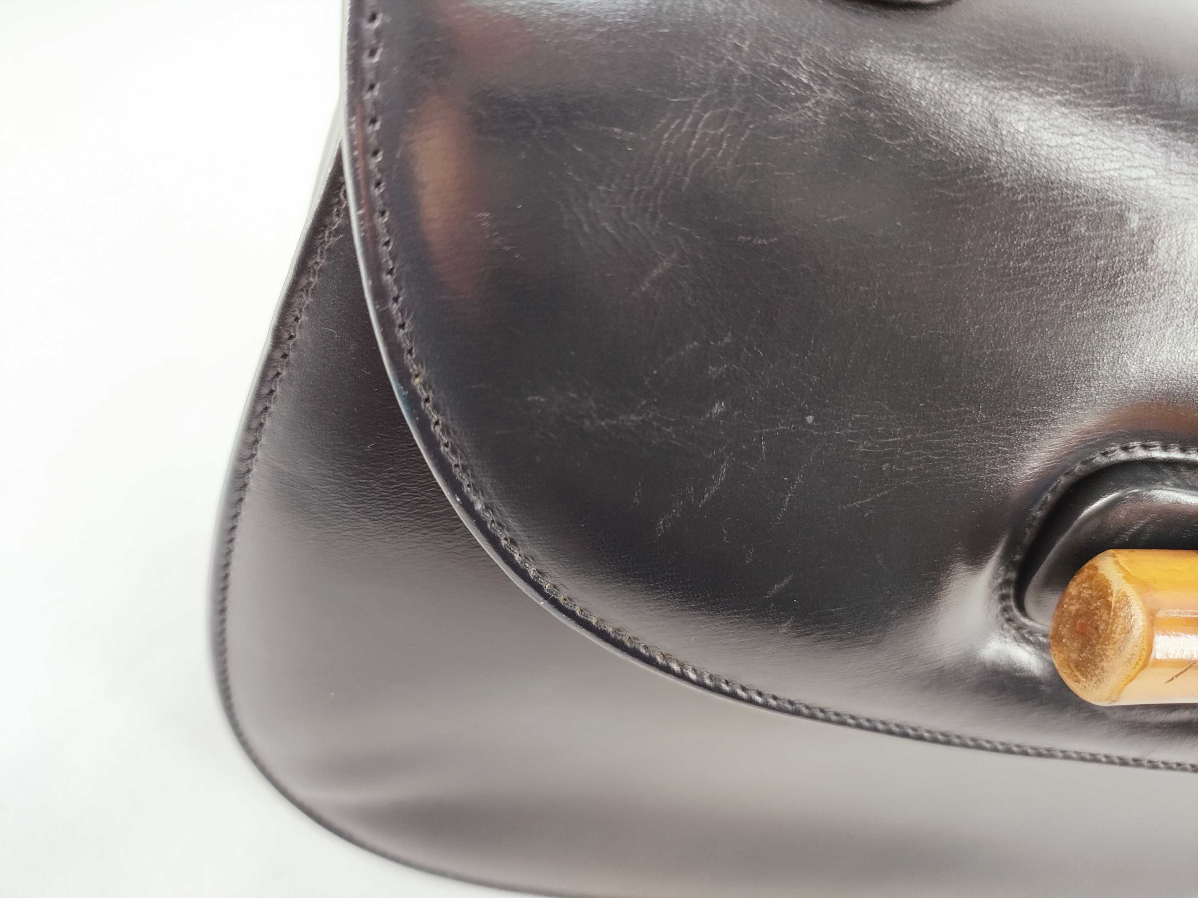 Bamboo Turnlock Handbag — view 14
