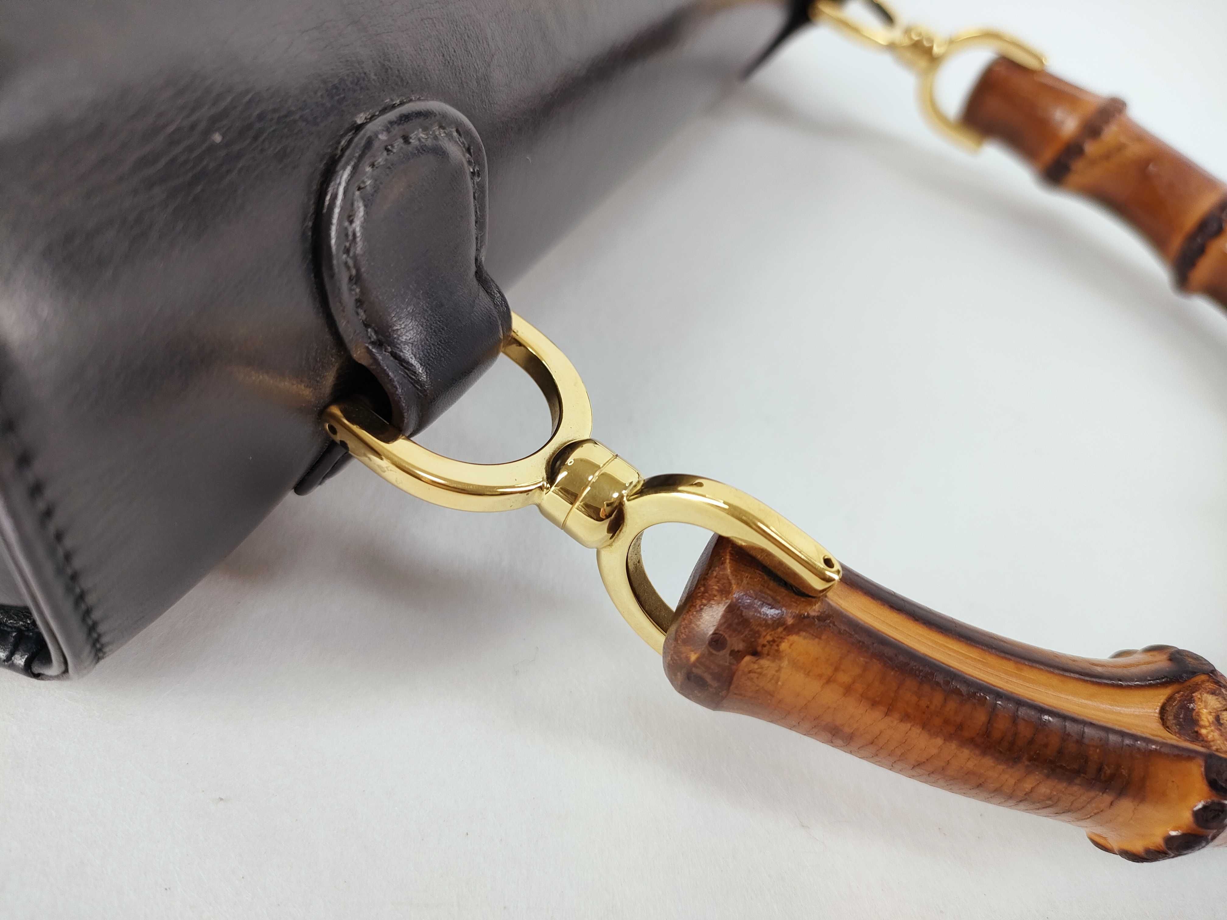 Bamboo Turnlock Handbag — view 5