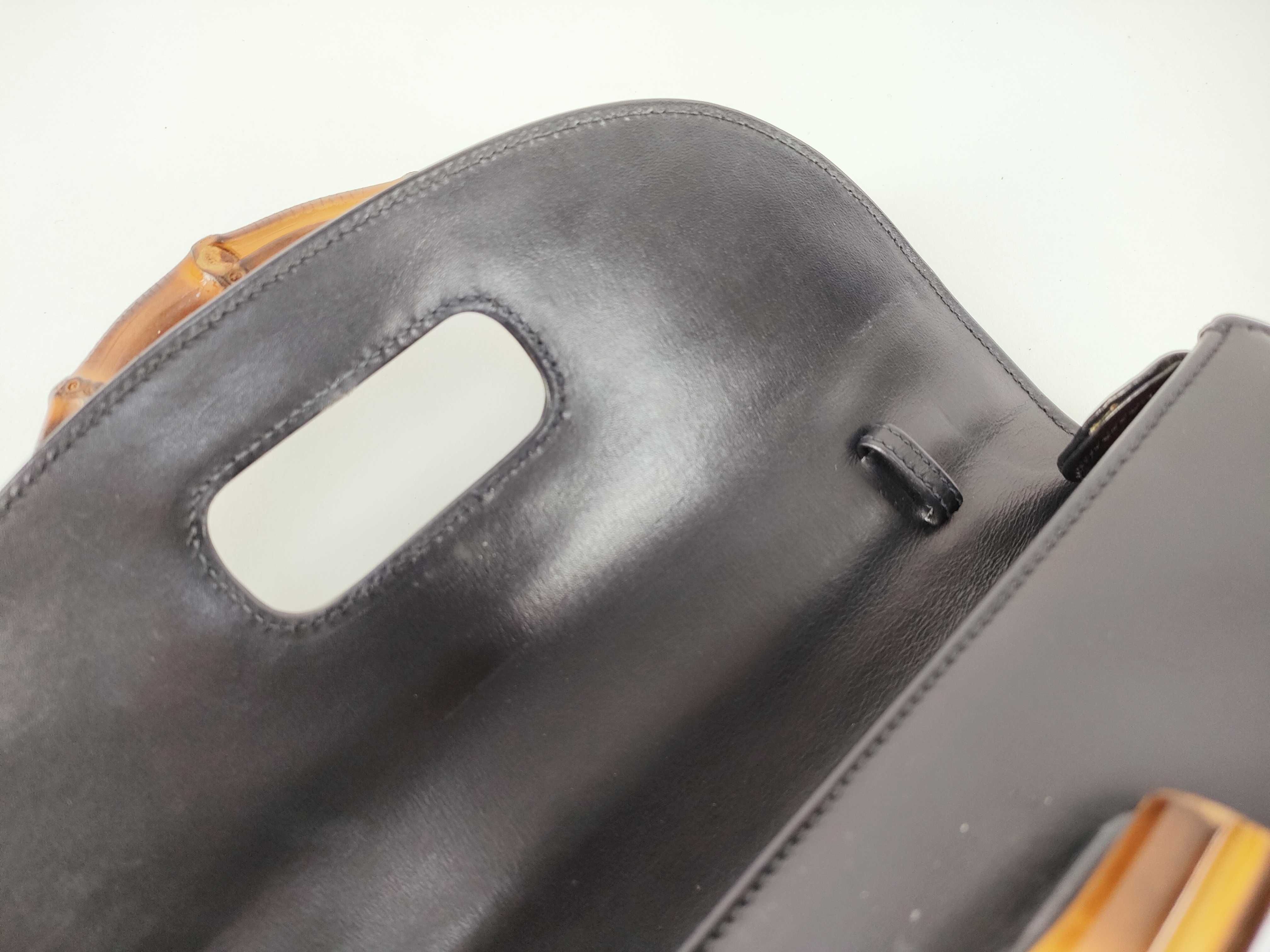 Bamboo Turnlock Handbag — view 9