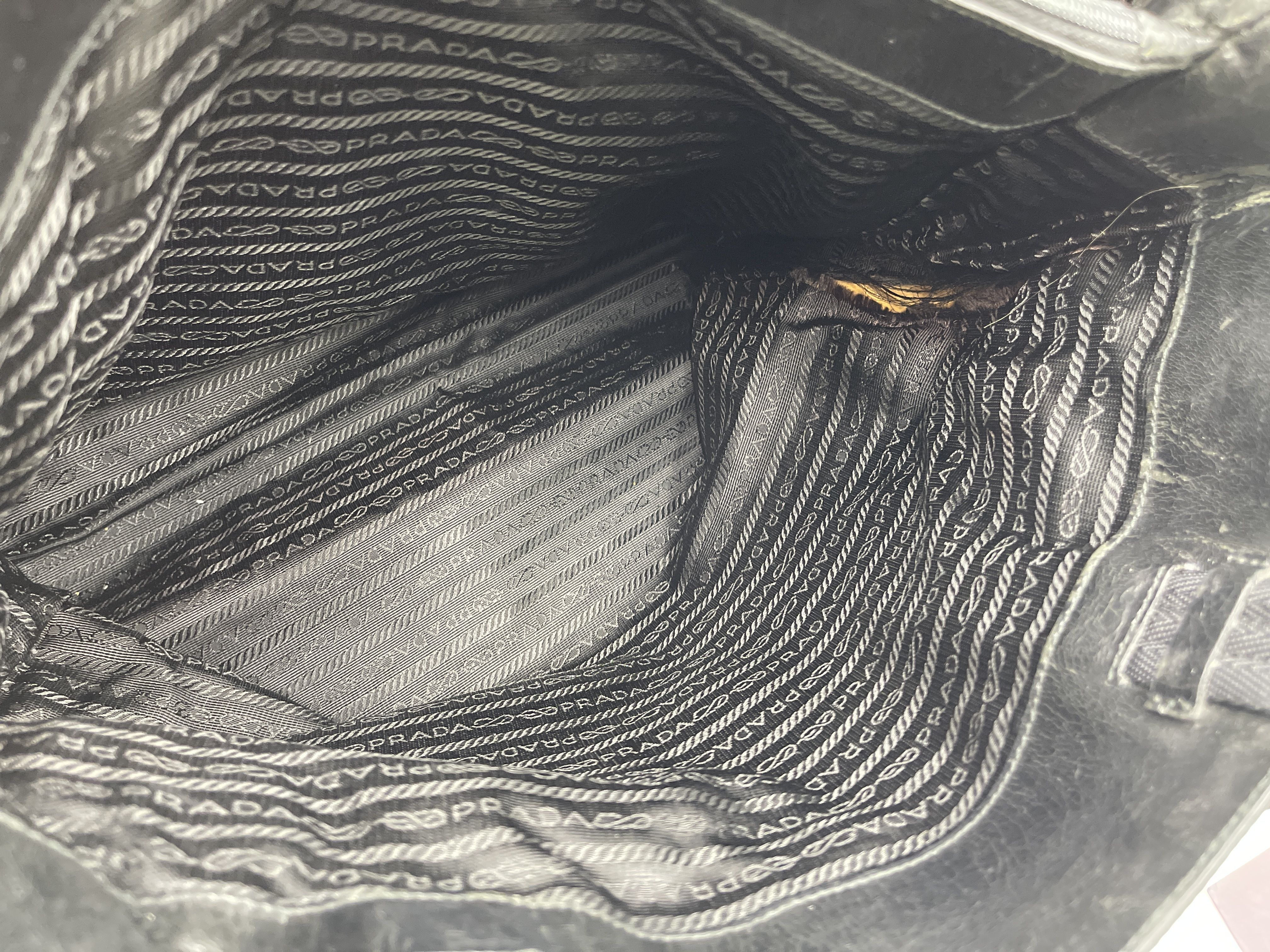 Nylon Tote Bag with Silver Buckle B9854 — view 14