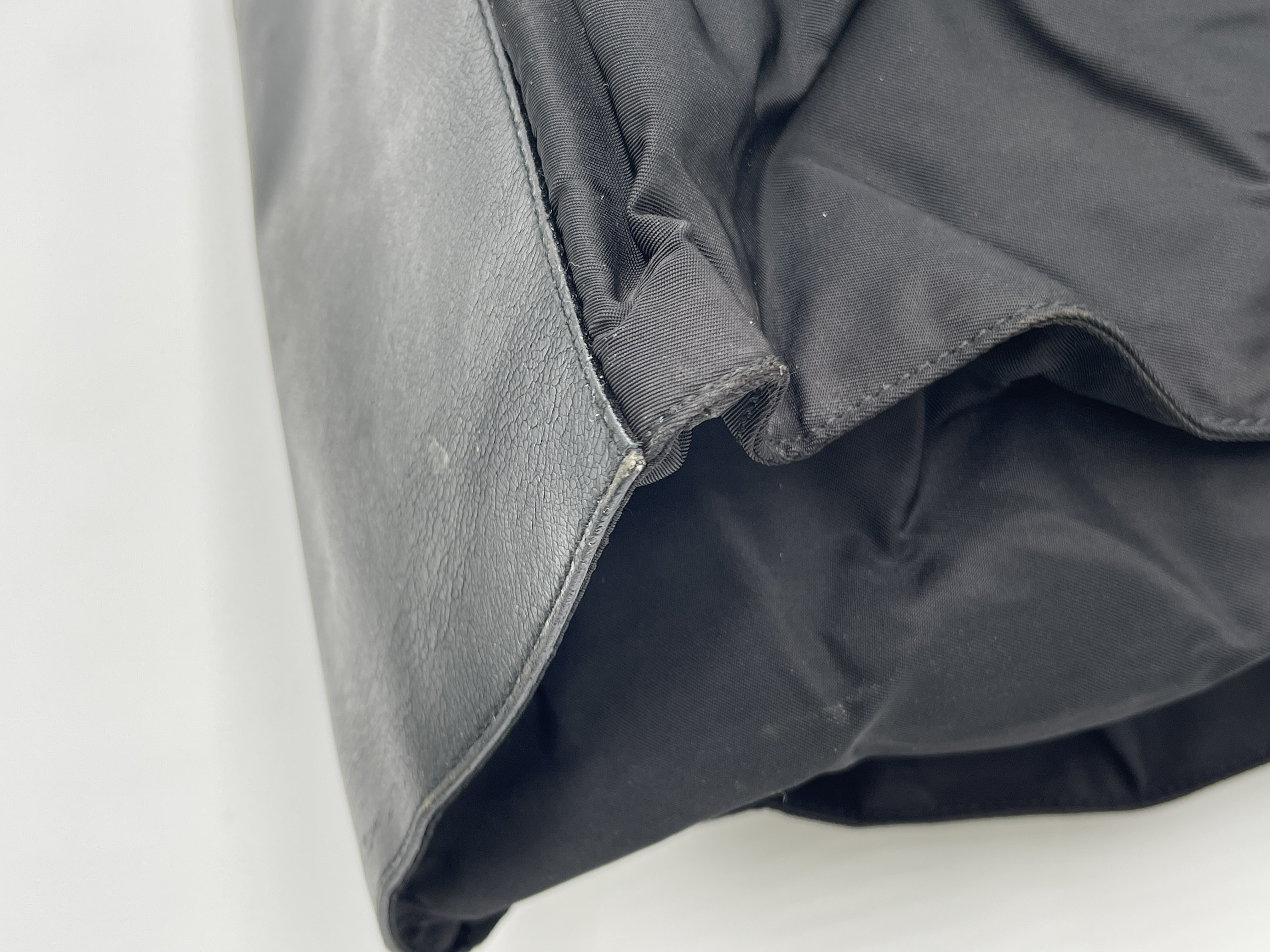 Nylon Tote Bag with Silver Buckle B9854 — view 9