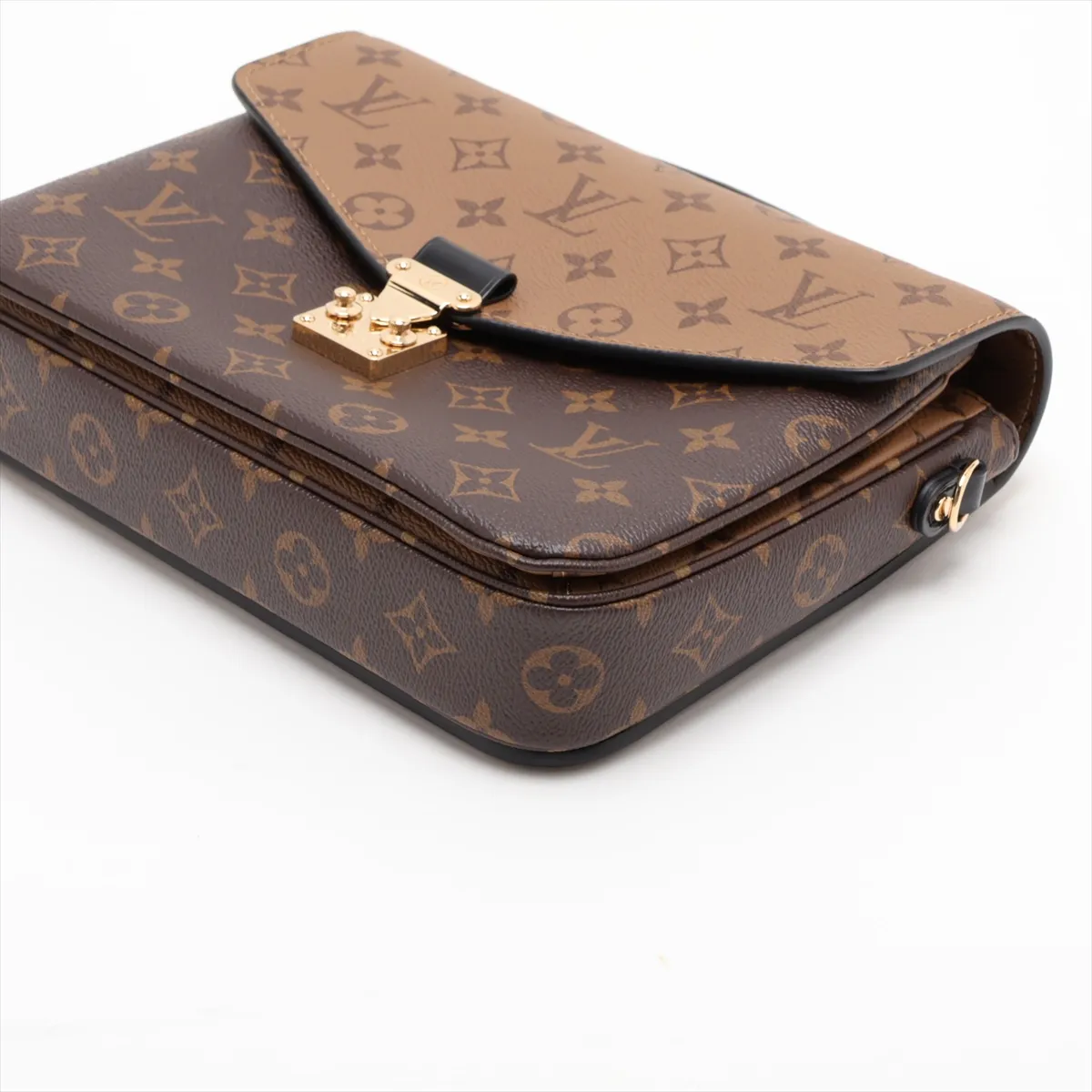 Monogram Reverse Pochette Métis MM M44876, serial number unknown, brown. — view 3
