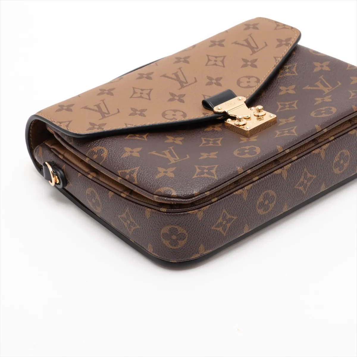 Monogram Reverse Pochette Métis MM M44876, serial number unknown, brown. — view 4