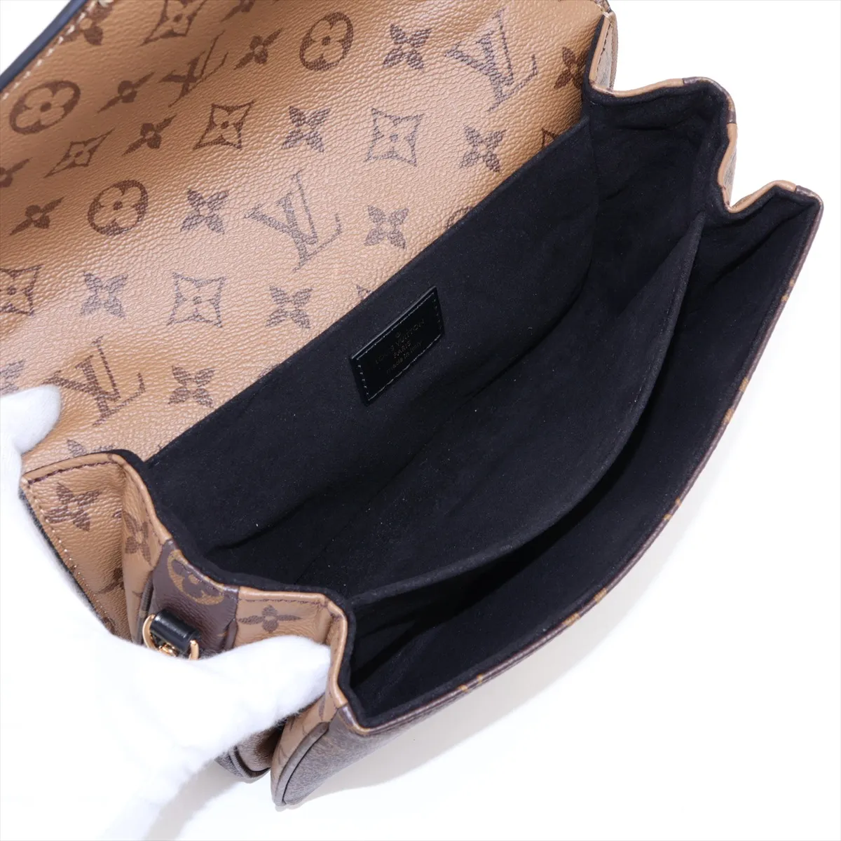Monogram Reverse Pochette Métis MM M44876, serial number unknown, brown. — view 7