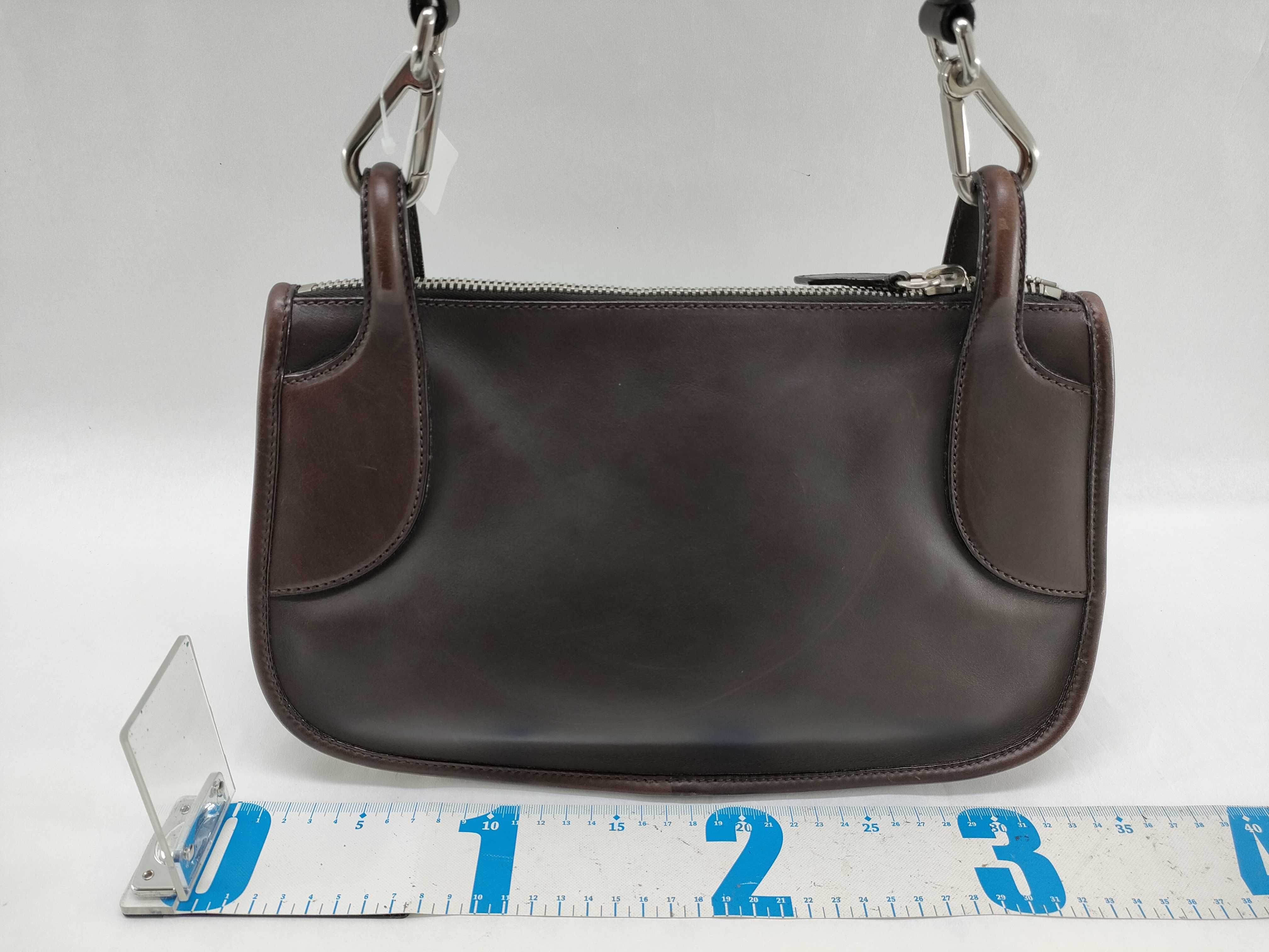 leather shoulder bag — view 2