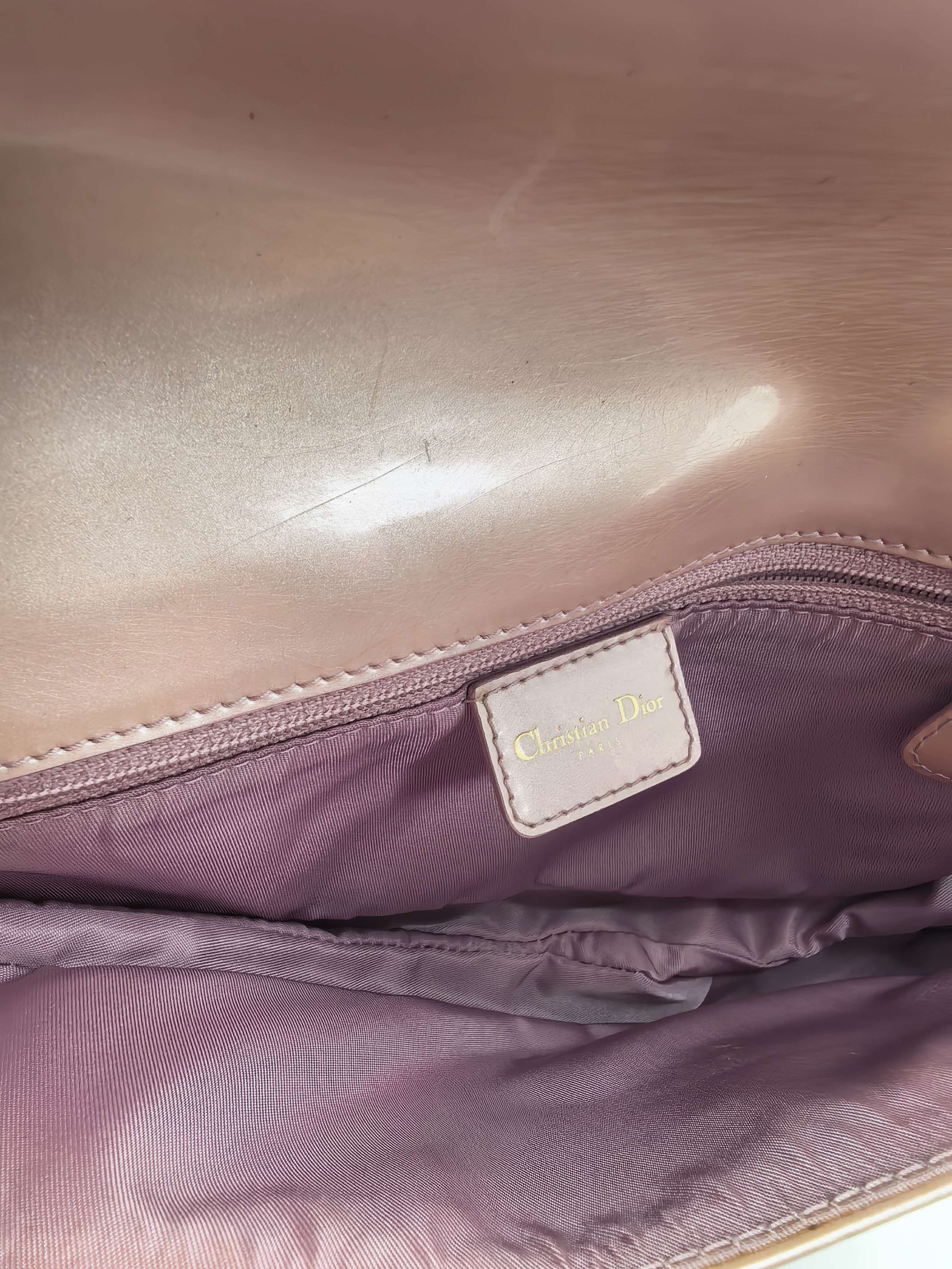 【*Shipped from: China*】Dior Saddle Patent Leather Clutch Bag Second Bag — view 6