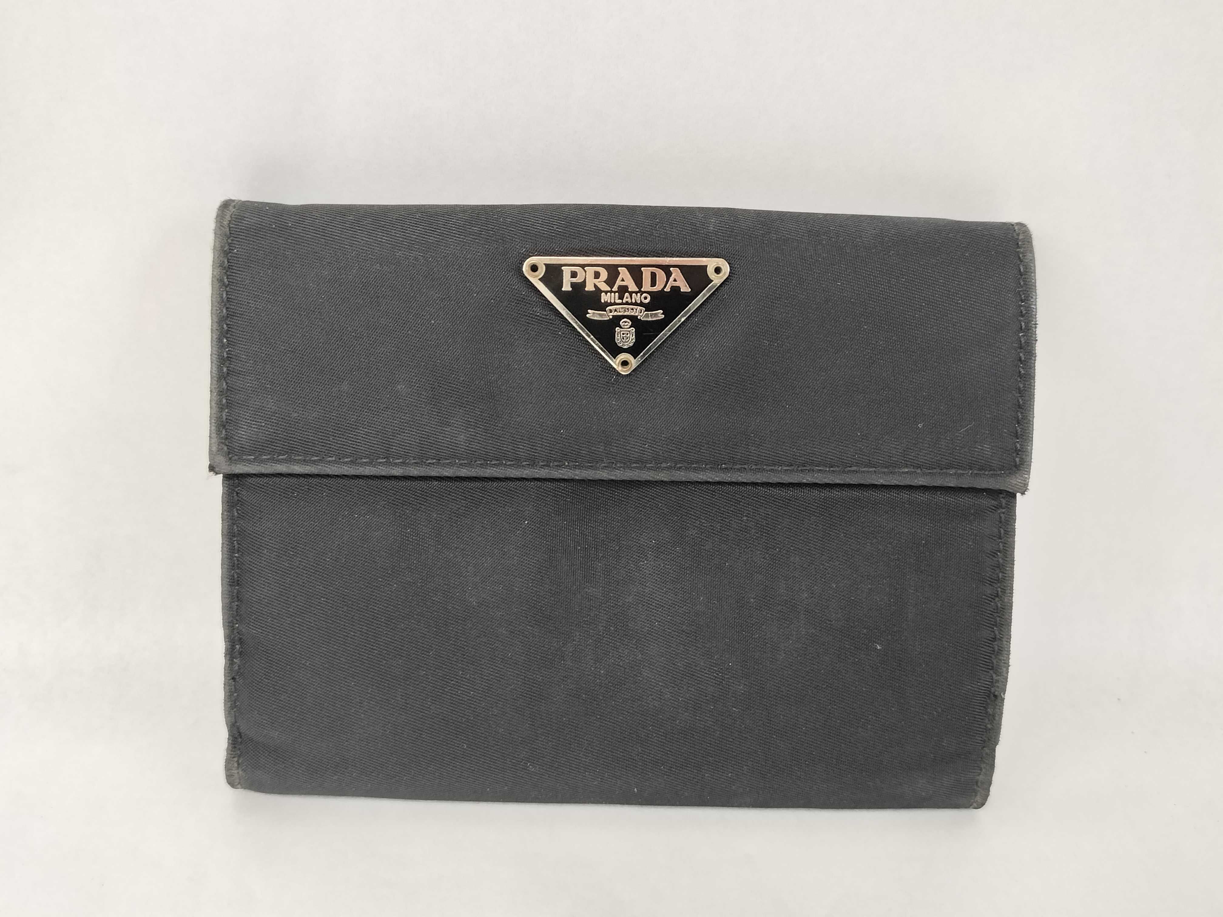 Nylon Folding Wallet, Black