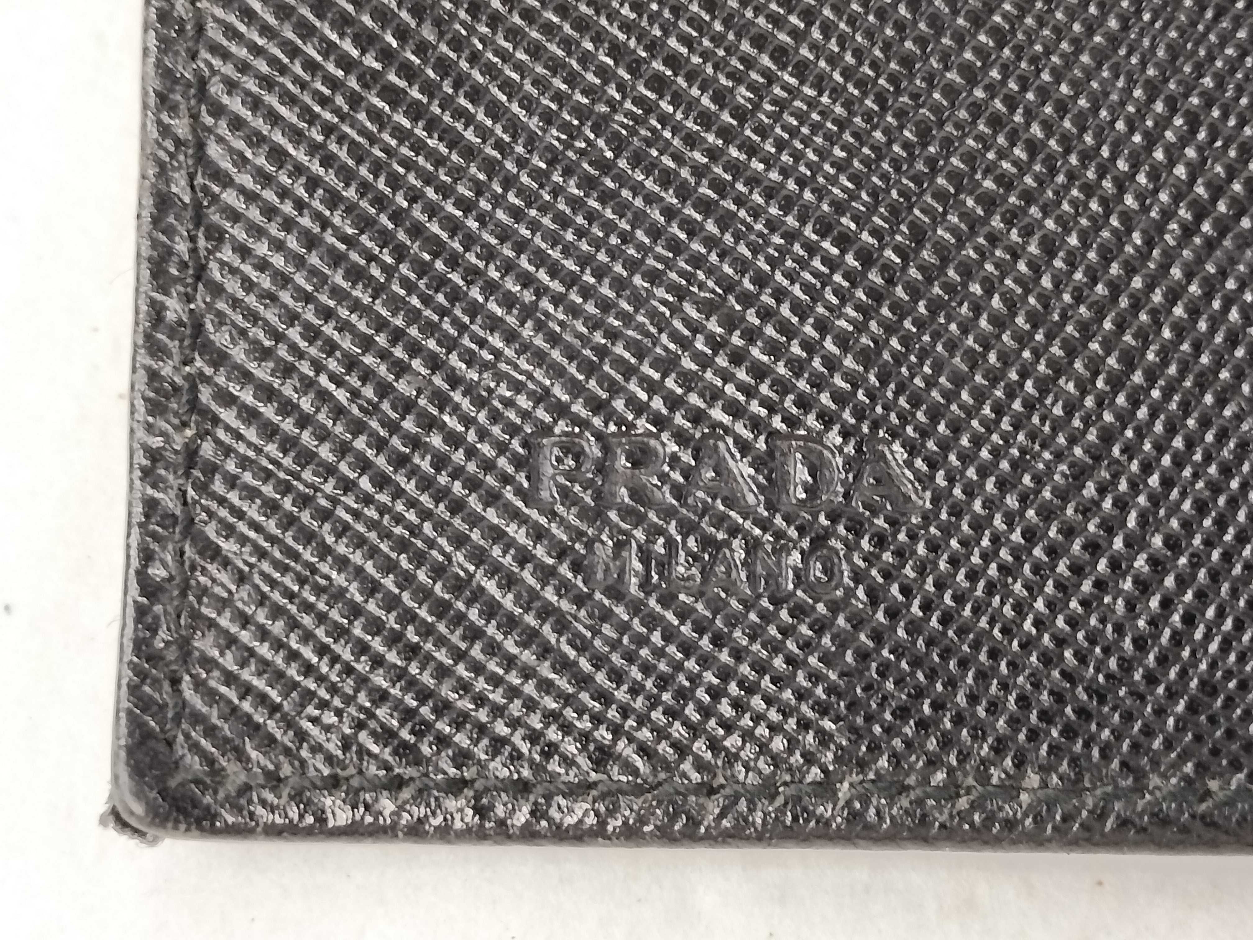 Nylon Folding Wallet, Black — view 11