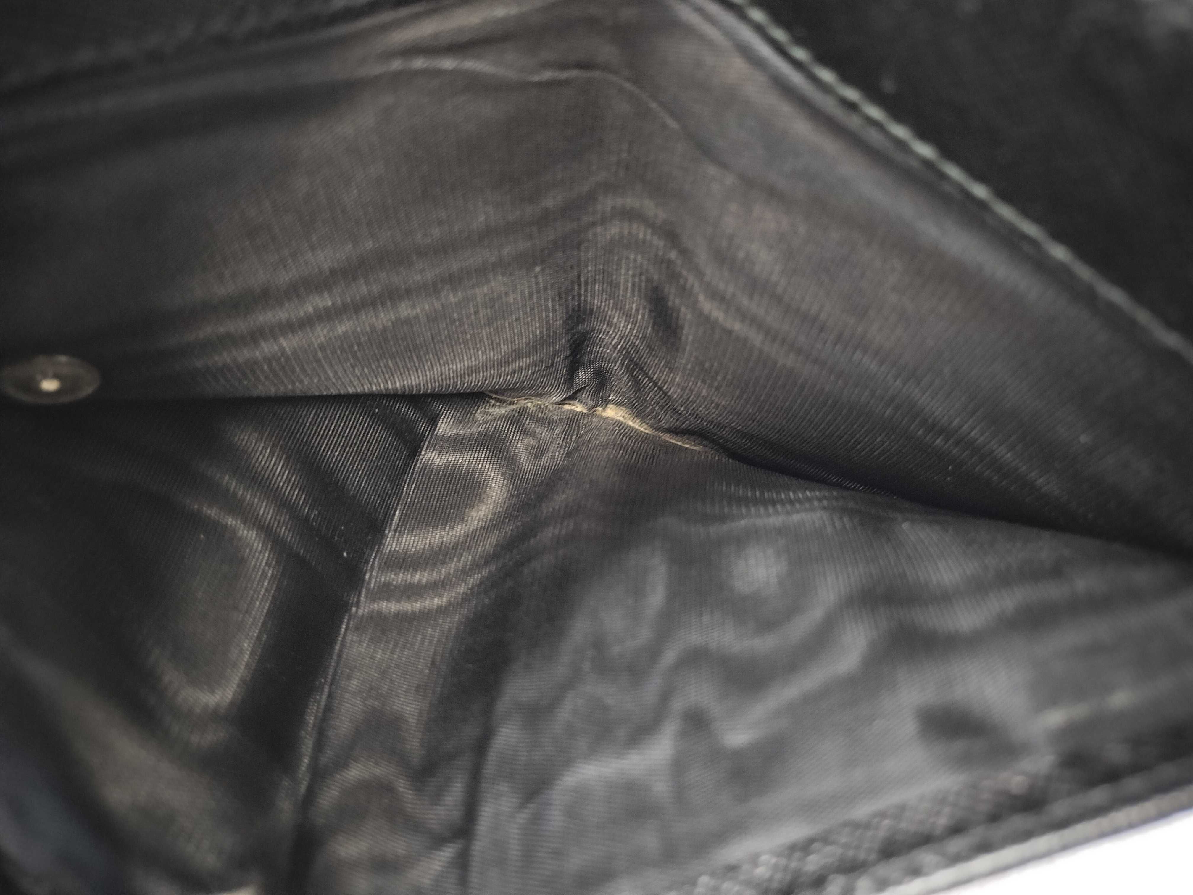 Nylon Folding Wallet, Black — view 12