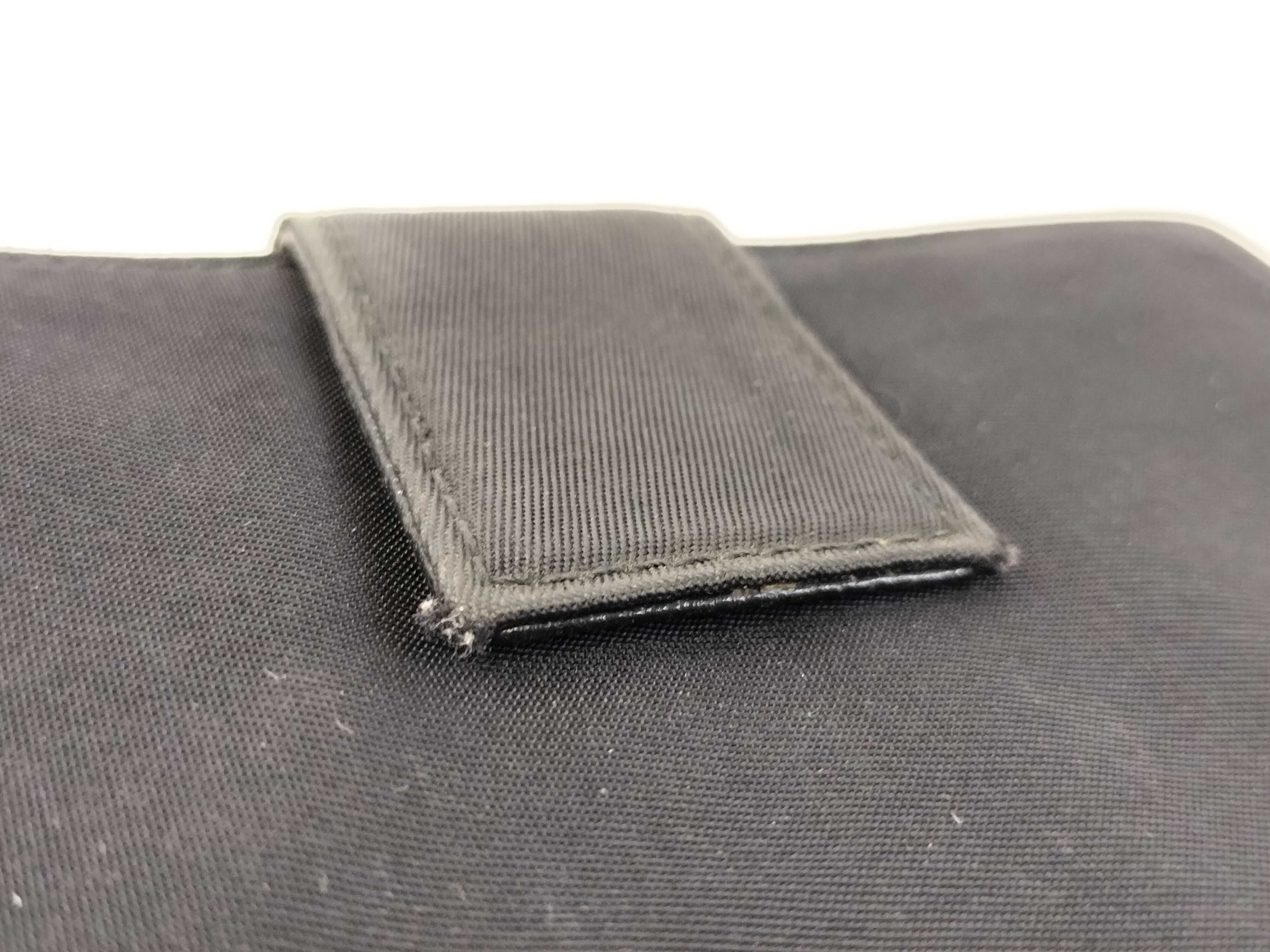Nylon Folding Wallet, Black — view 14