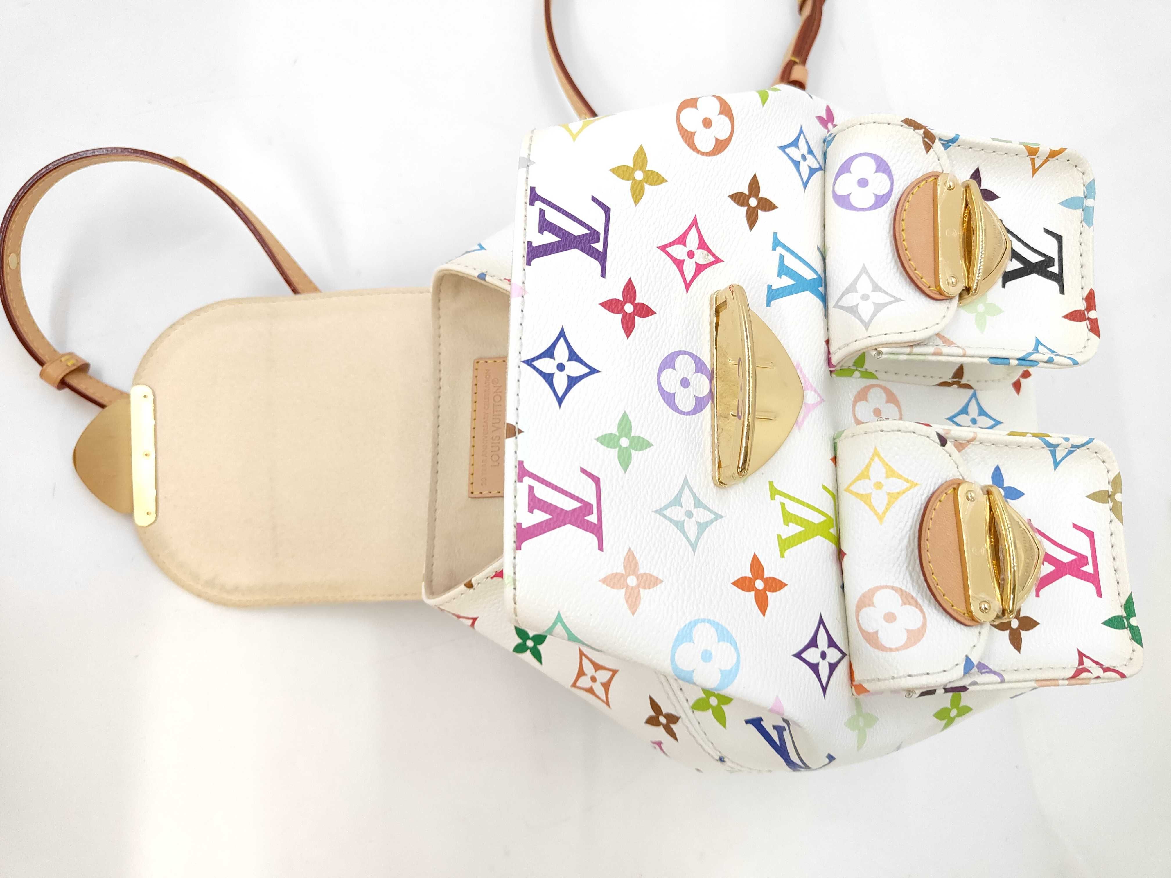 Monogram Multicolor M13081 Takashi Murakami Backpack Venice Rucksack — view 9