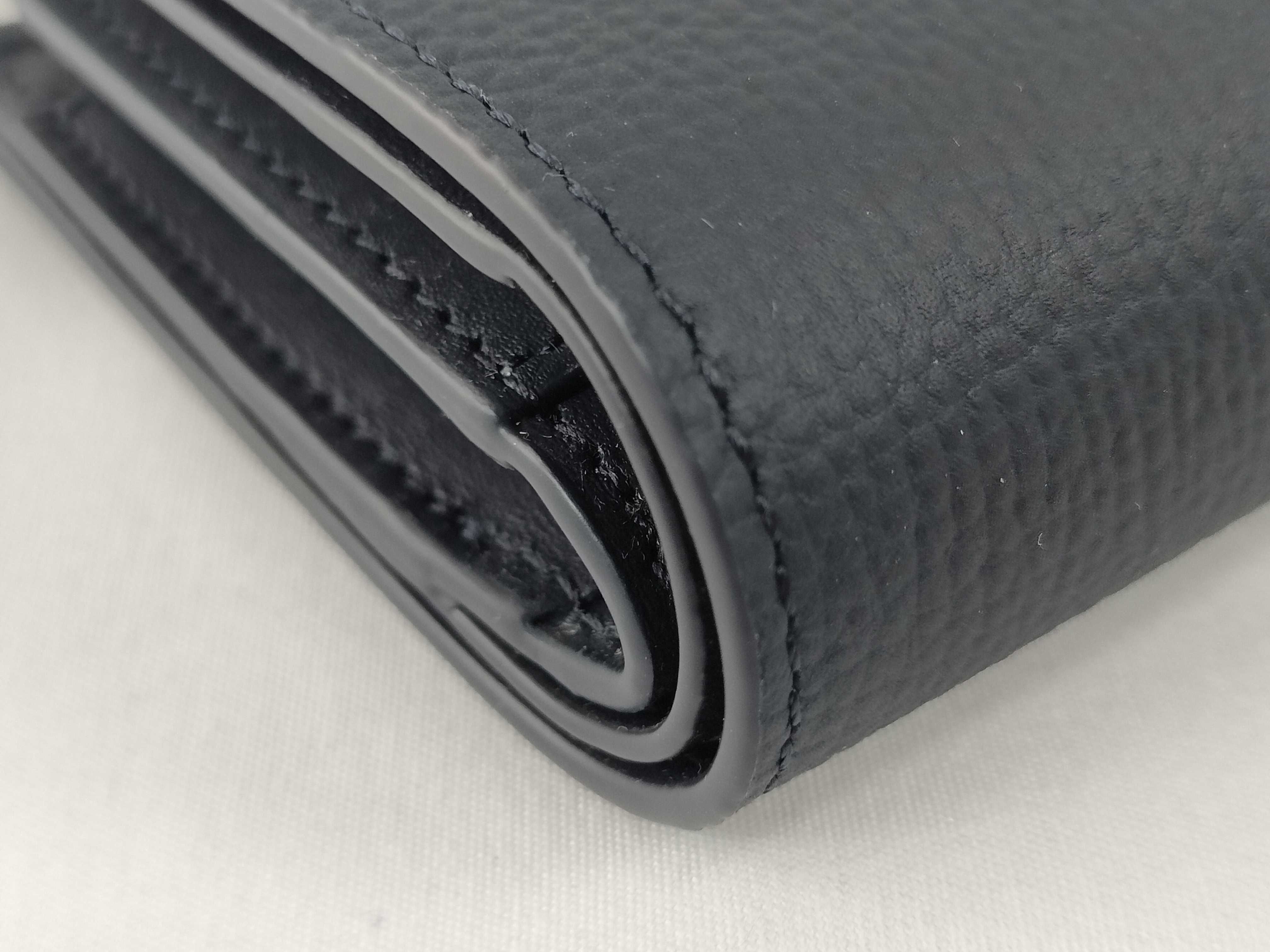 Wallet Anagram Trifold Black Wallet — view 4