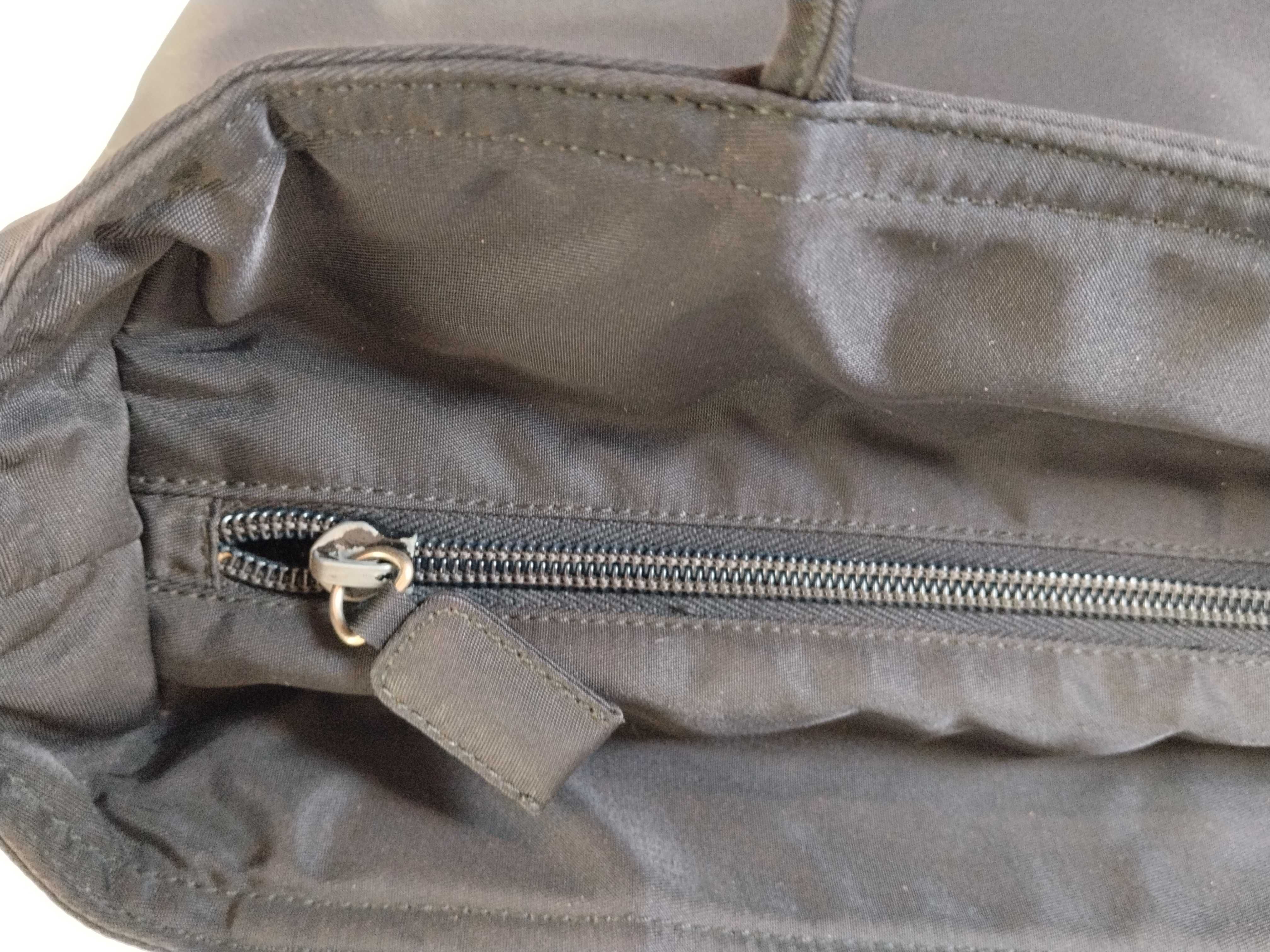 Nylon Prada Nylon Triangle Logo Tote Bag — view 9