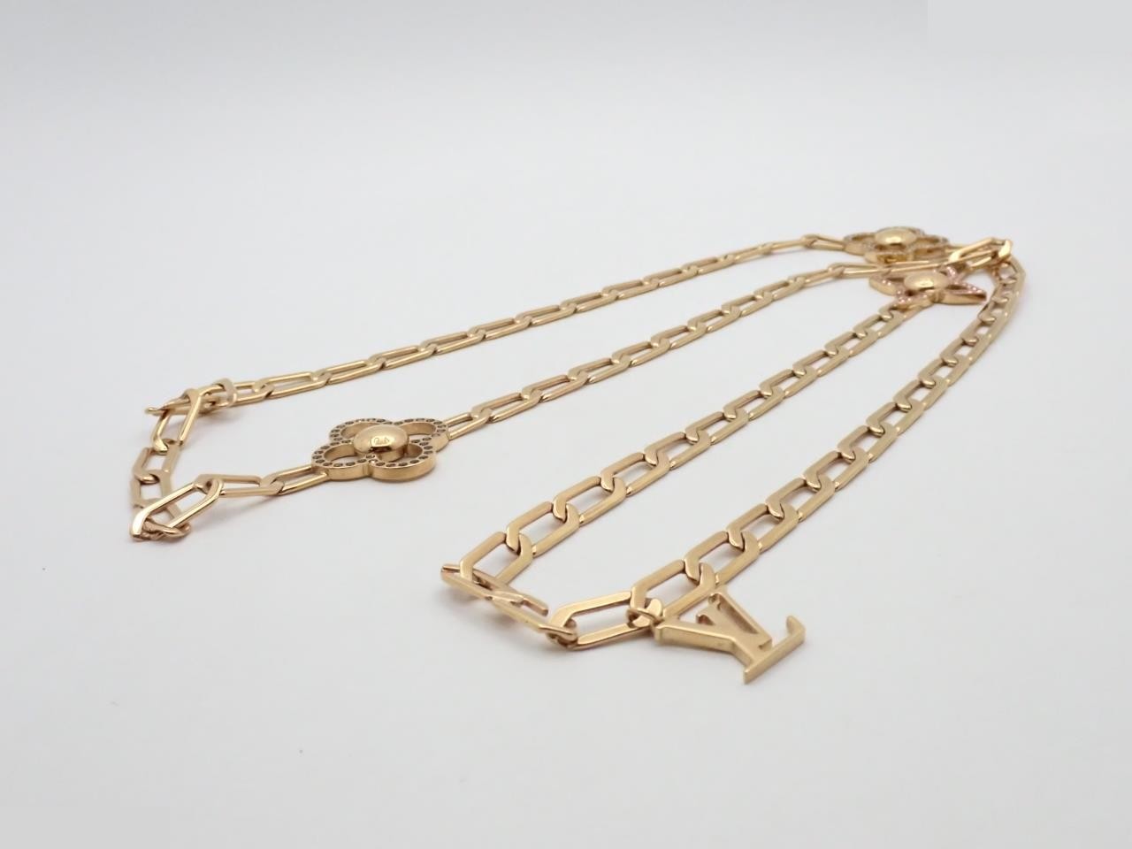 Flower Power Gold Color, approximately 110cm in length. — view 3